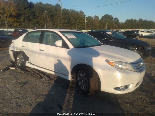 TOYOTA AVALON 2011 4t1bk3db1bu415576