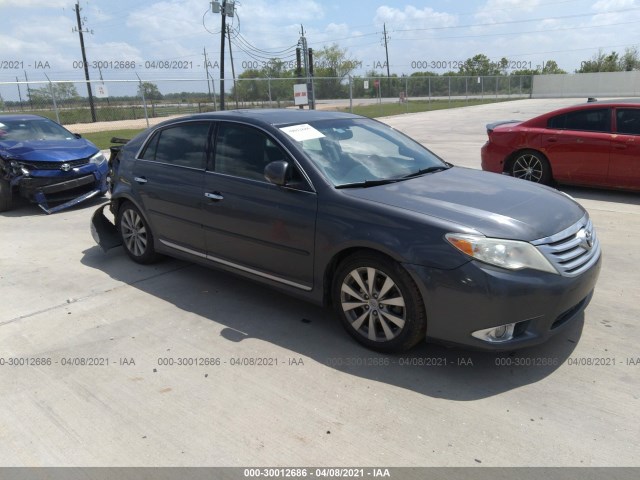 TOYOTA AVALON 2011 4t1bk3db1bu433415