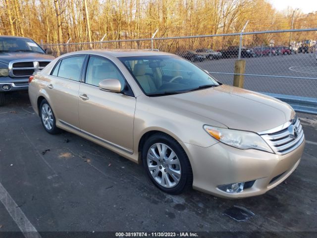 TOYOTA AVALON 2012 4t1bk3db1cu444125