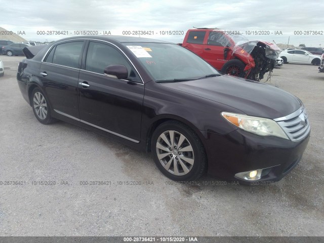 TOYOTA AVALON 2011 4t1bk3db2bu380515