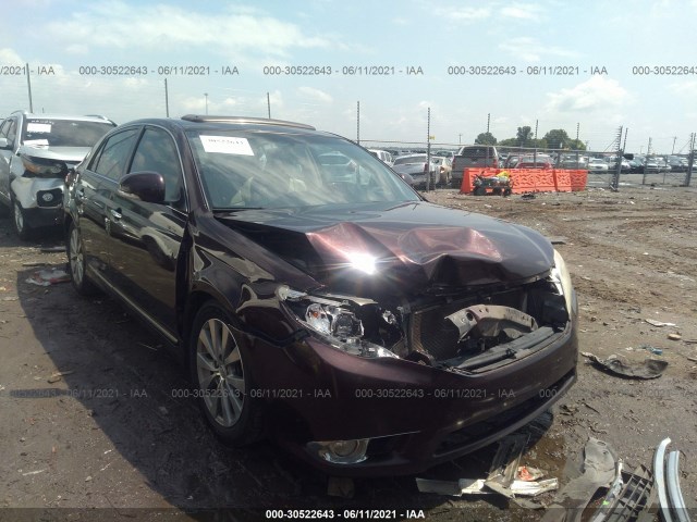 TOYOTA AVALON 2011 4t1bk3db2bu405901