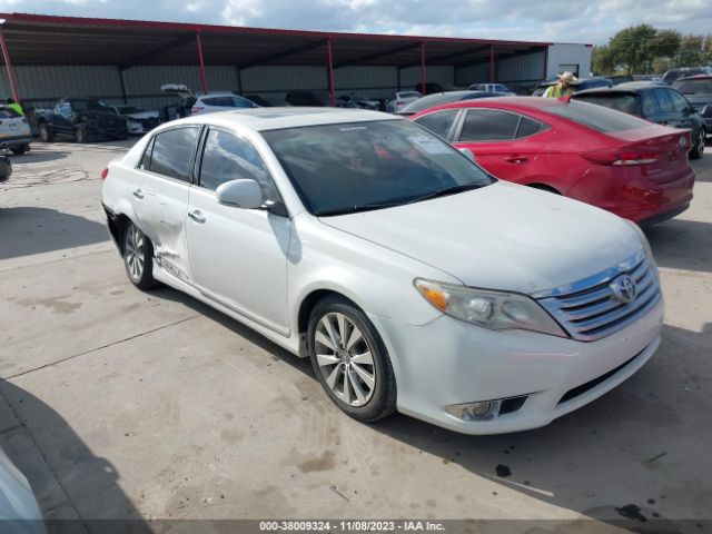 TOYOTA AVALON 2011 4t1bk3db2bu427512