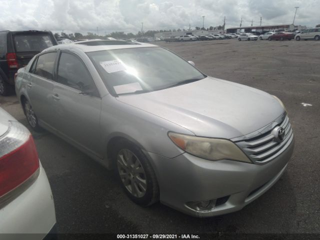 TOYOTA AVALON 2011 4t1bk3db3bu375579