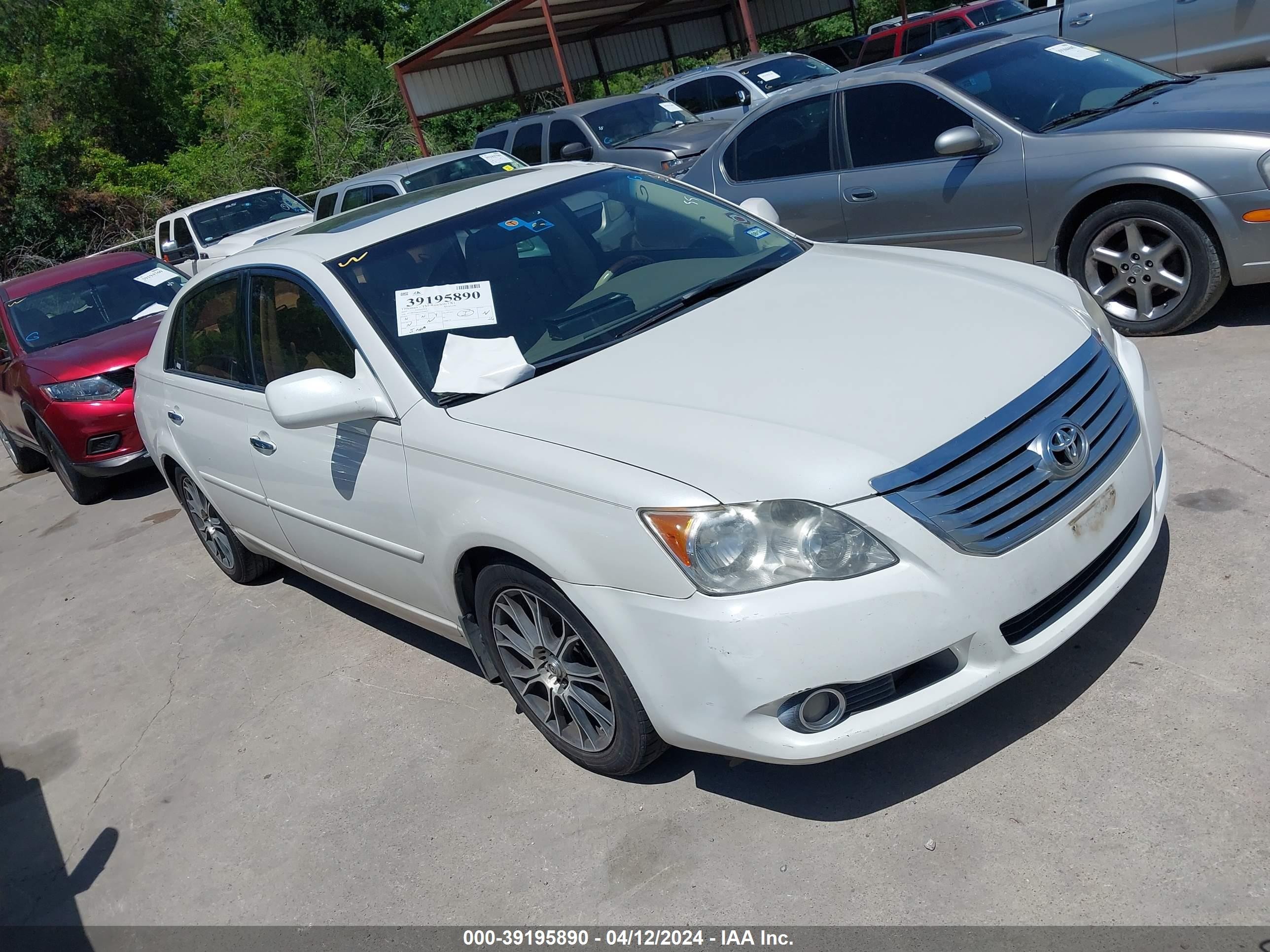 TOYOTA AVALON 2010 4t1bk3db6au358693