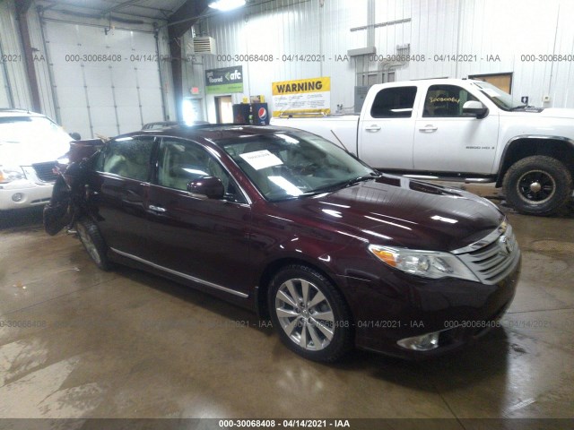 TOYOTA AVALON 2011 4t1bk3db6bu376497