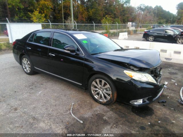 TOYOTA AVALON 2011 4t1bk3db6bu390335