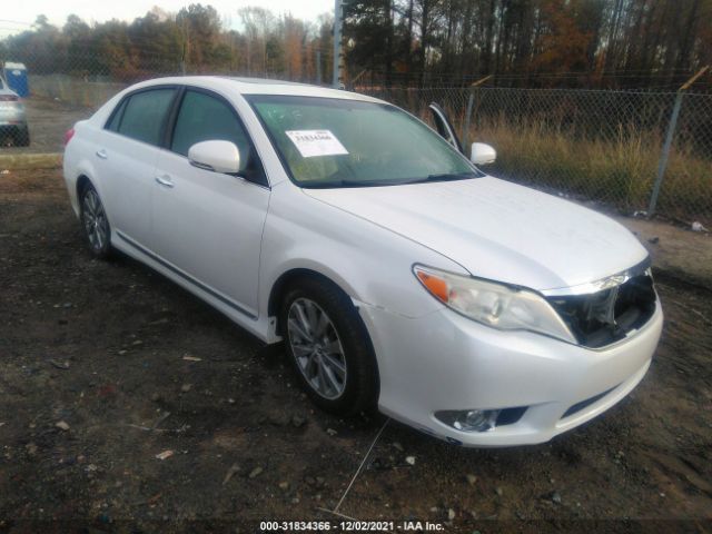 TOYOTA AVALON 2011 4t1bk3db7bu401262