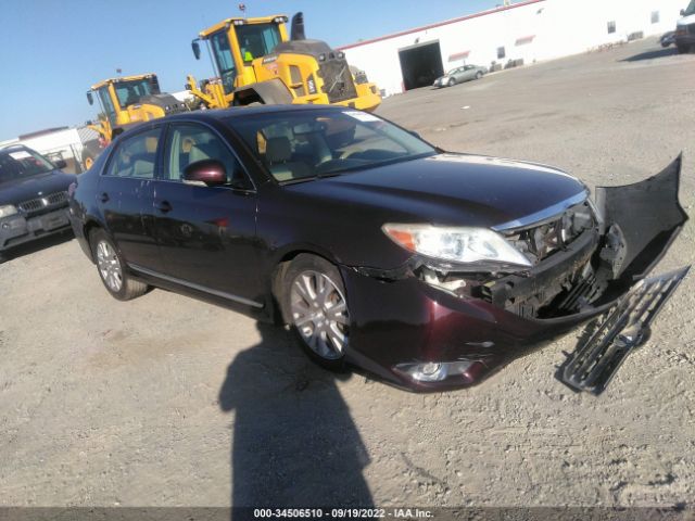 TOYOTA AVALON 2012 4t1bk3db7cu450527