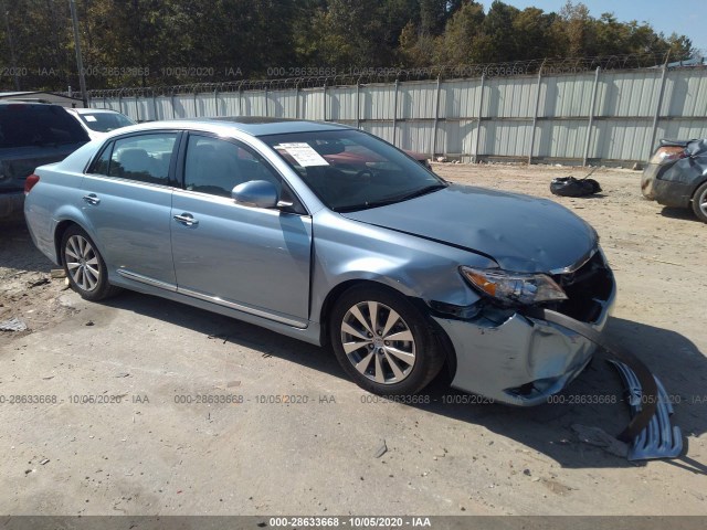 TOYOTA AVALON 2012 4t1bk3db7cu461947