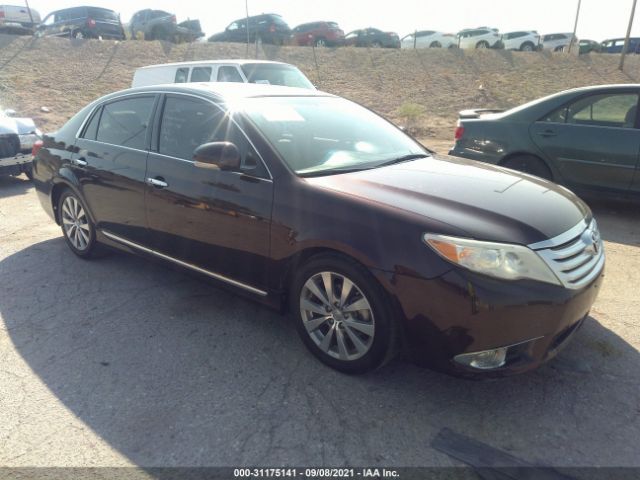 TOYOTA AVALON 2011 4t1bk3db9bu406379