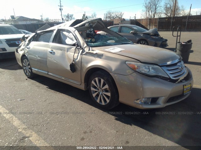 TOYOTA AVALON 2011 4t1bk3db9bu407483