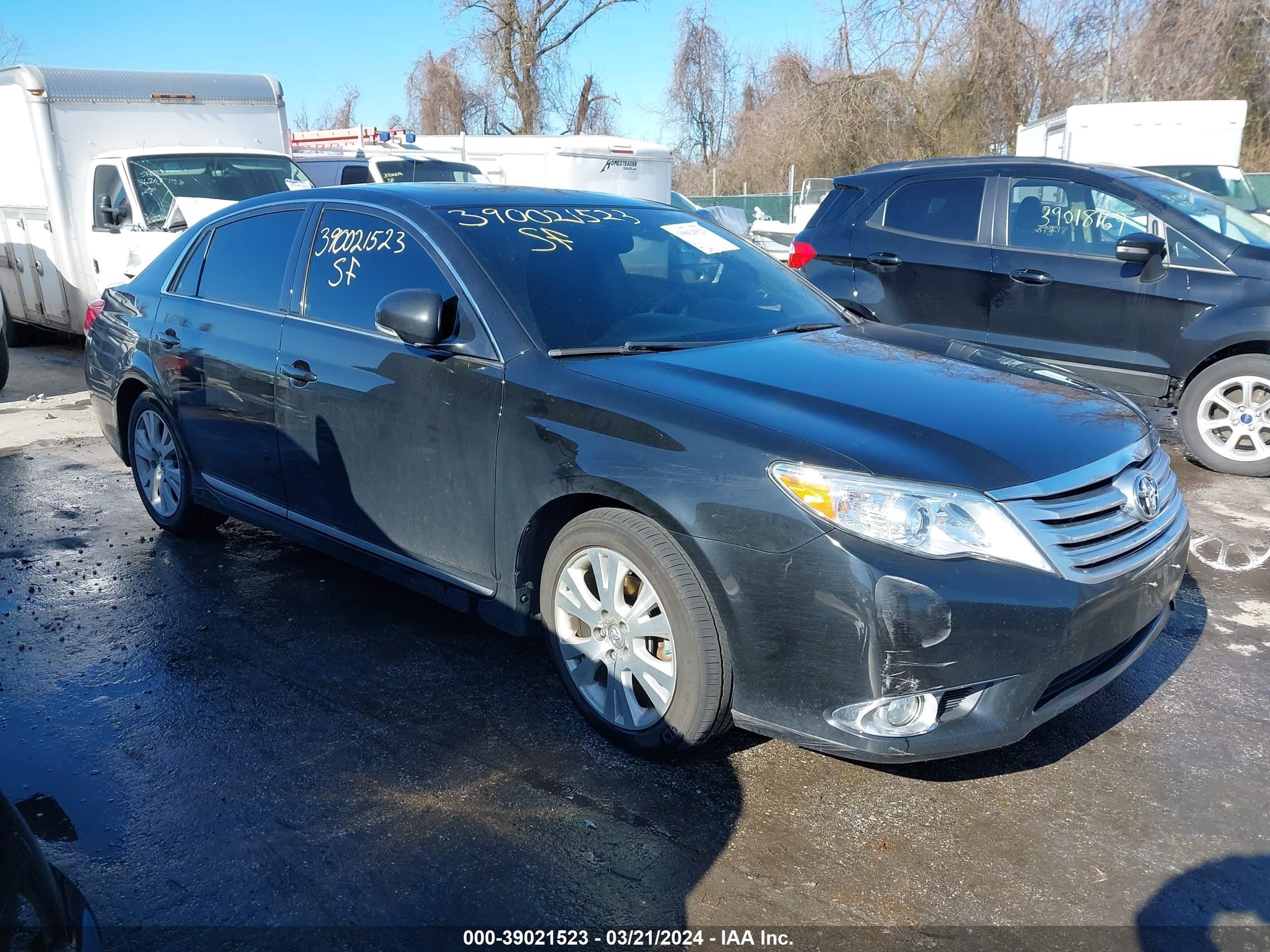 TOYOTA AVALON 2012 4t1bk3db9cu473422