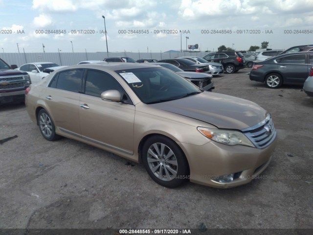 TOYOTA AVALON 2011 4t1bk3dbxbu391987