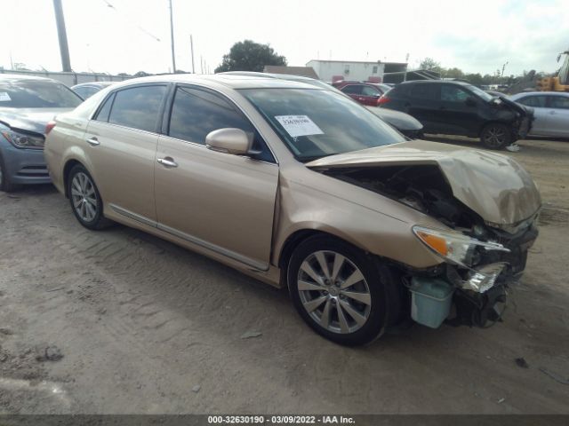 TOYOTA AVALON 2011 4t1bk3dbxbu404088