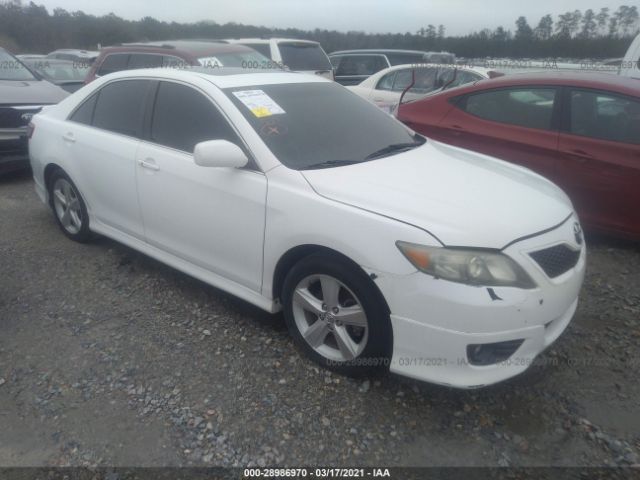 TOYOTA CAMRY 2010 4t1bk3ek1au604080