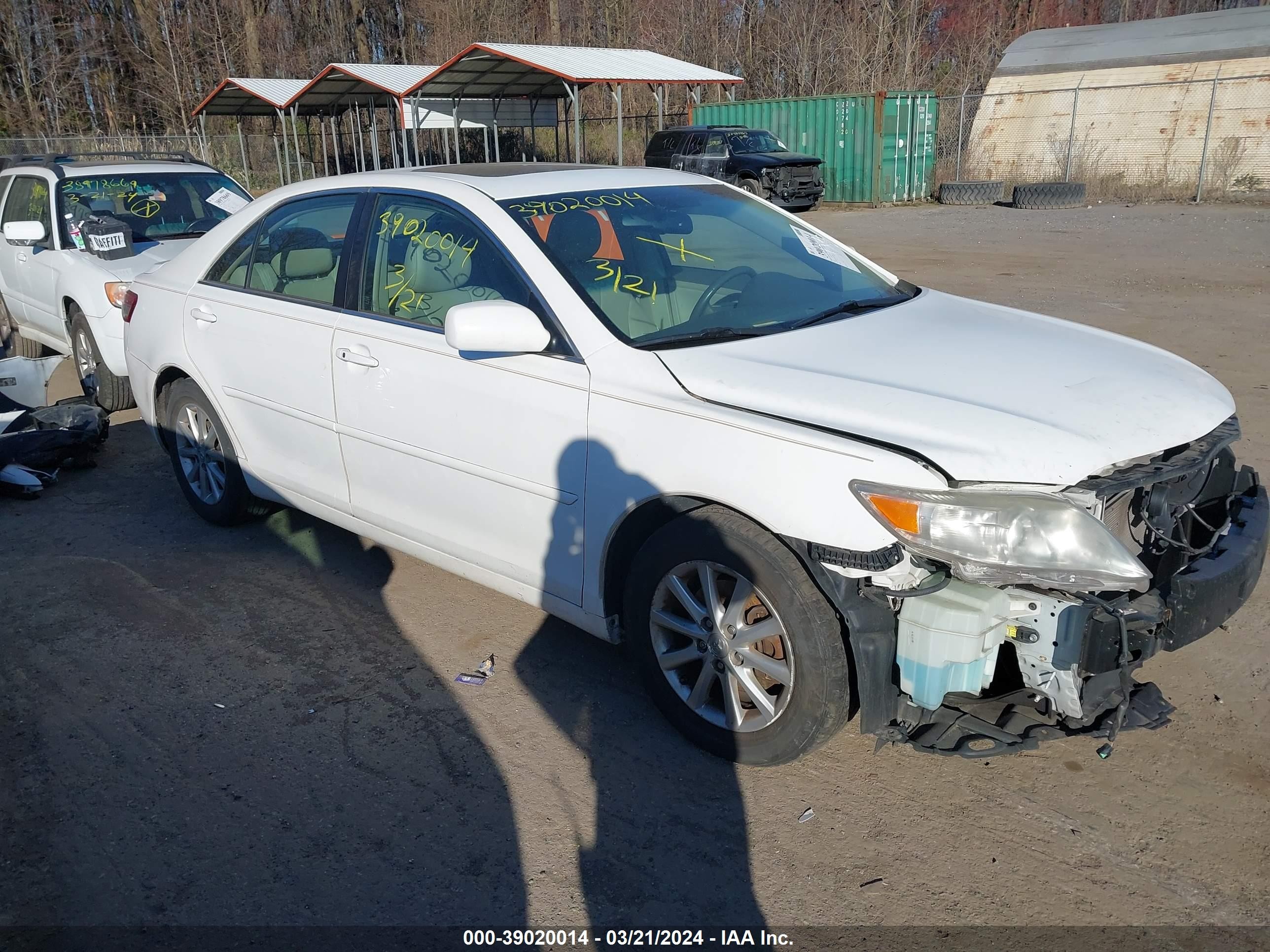 TOYOTA CAMRY 2011 4t1bk3ek2bu626882