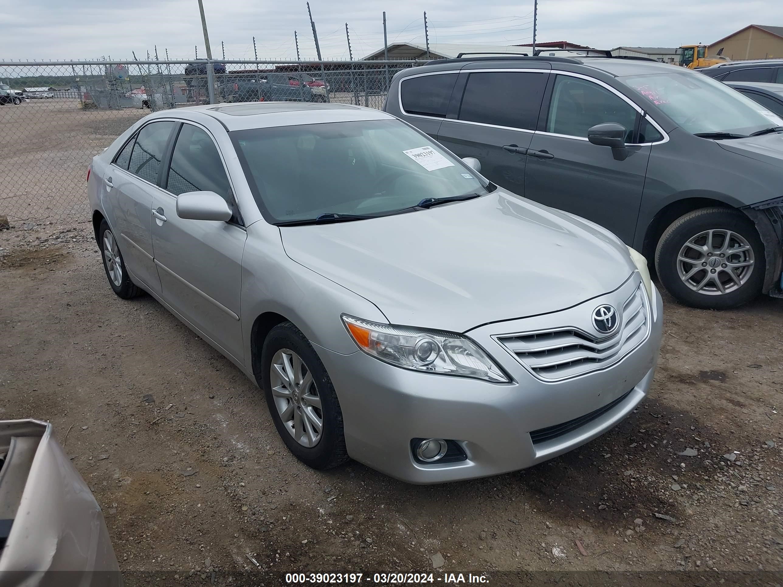 TOYOTA CAMRY 2010 4t1bk3ek7au099467