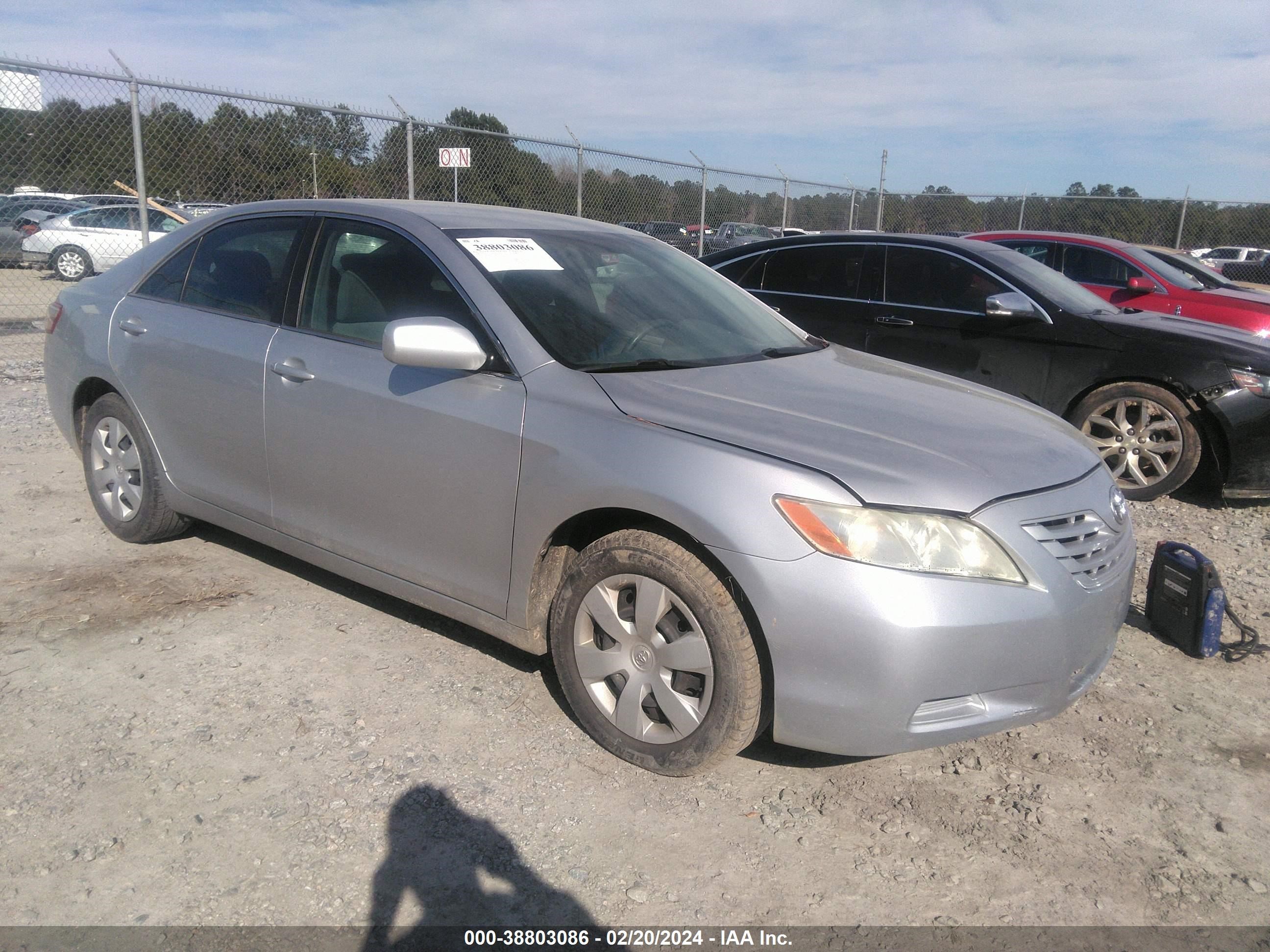 TOYOTA CAMRY 2007 4t1bk46k07u030455