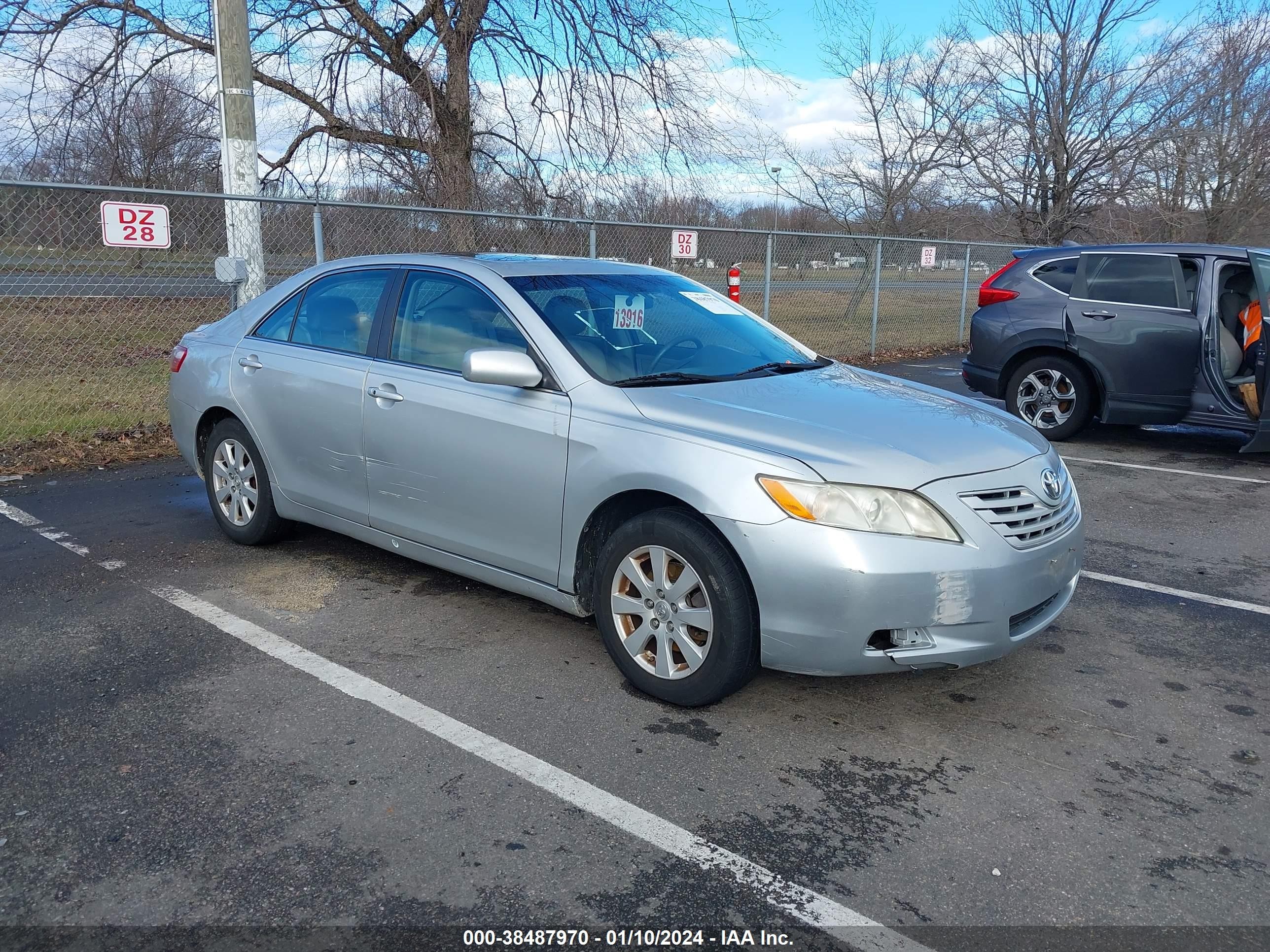 TOYOTA CAMRY 2007 4t1bk46k07u539932