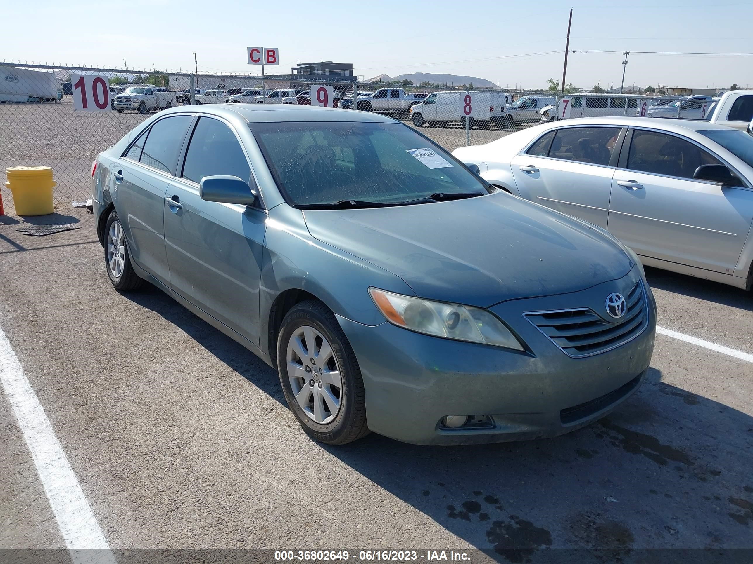 TOYOTA CAMRY 2007 4t1bk46k07u541471