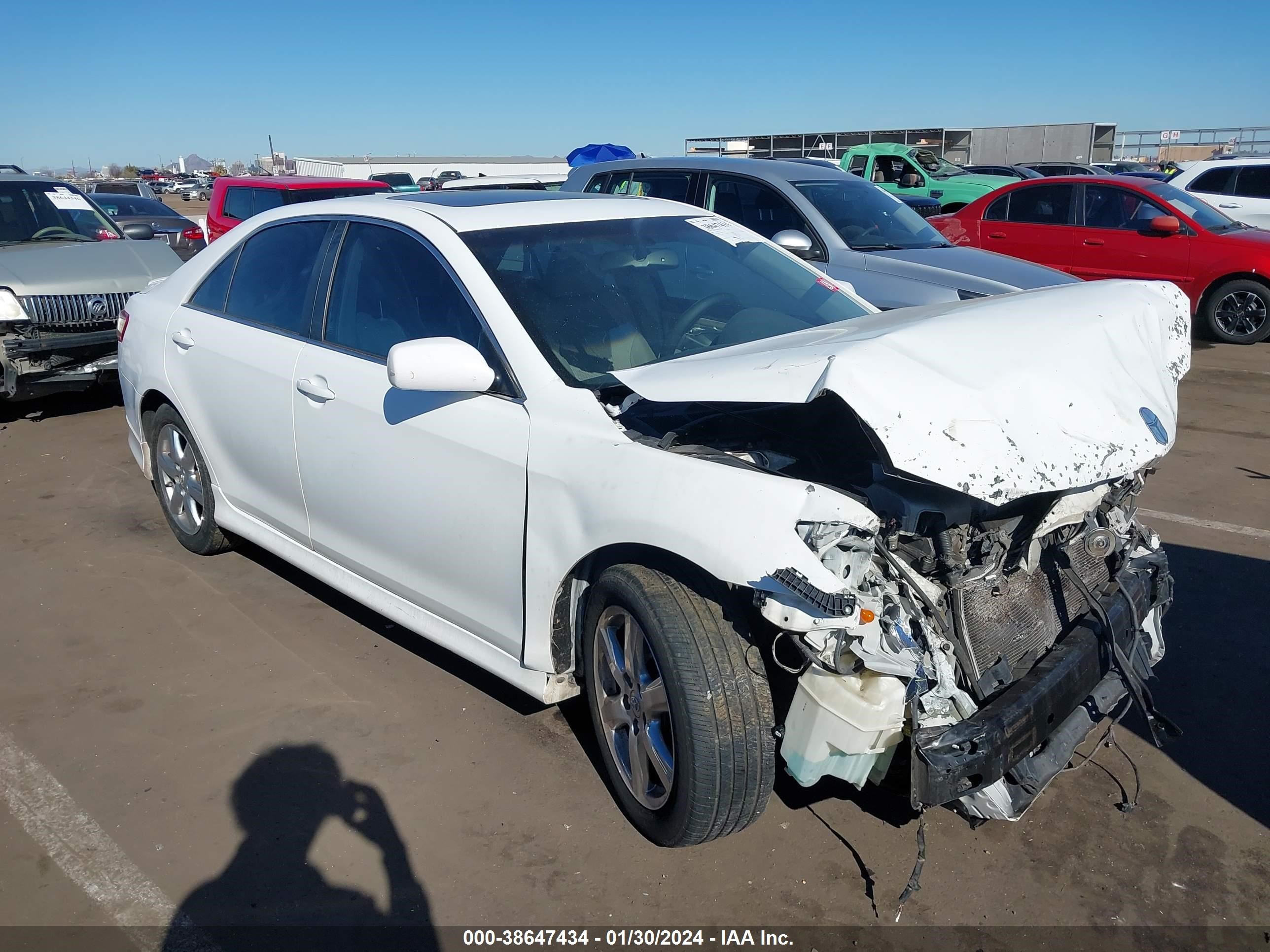 TOYOTA CAMRY 2009 4t1bk46k09u582184