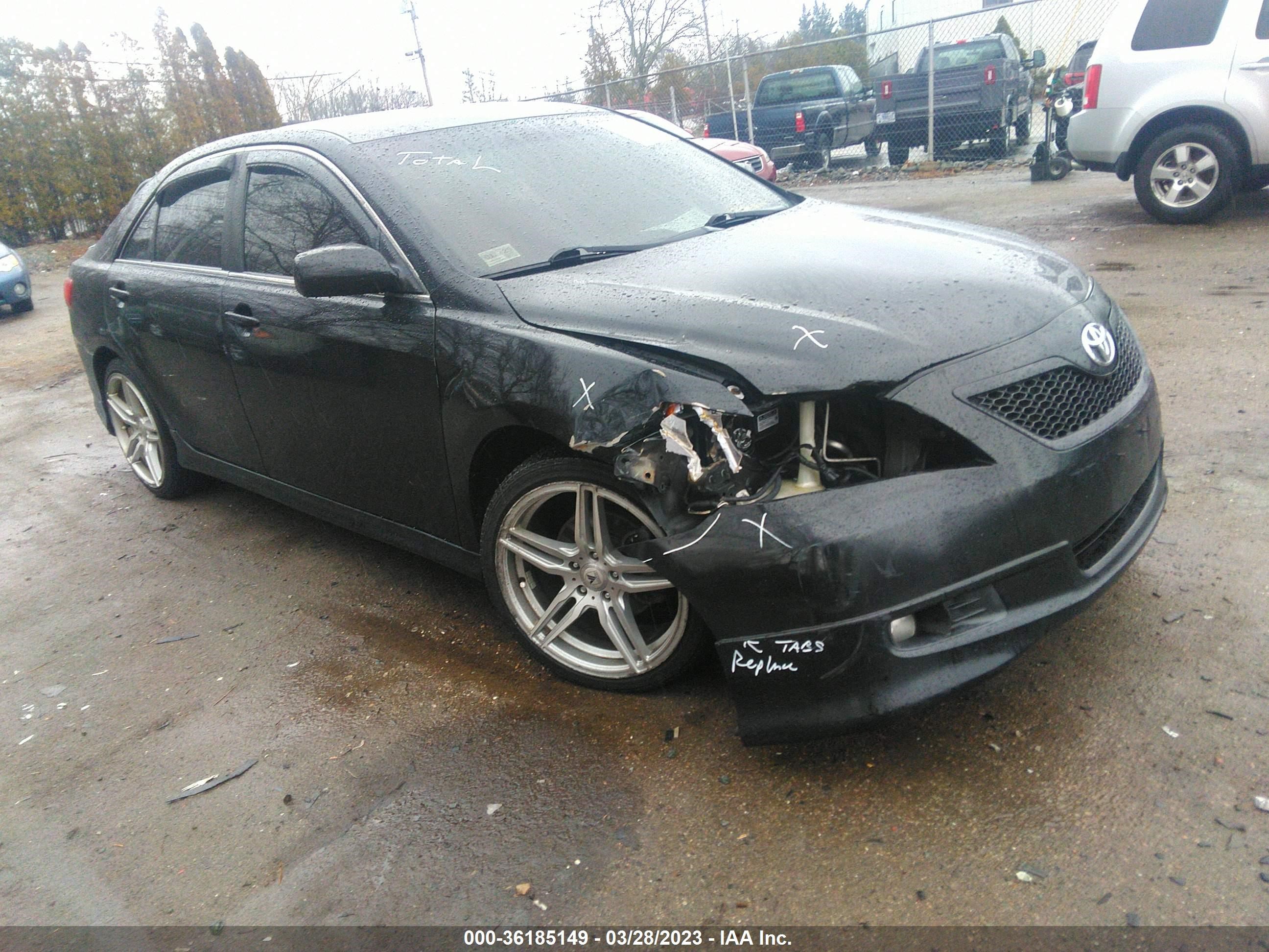 TOYOTA CAMRY 2007 4t1bk46k17u002700