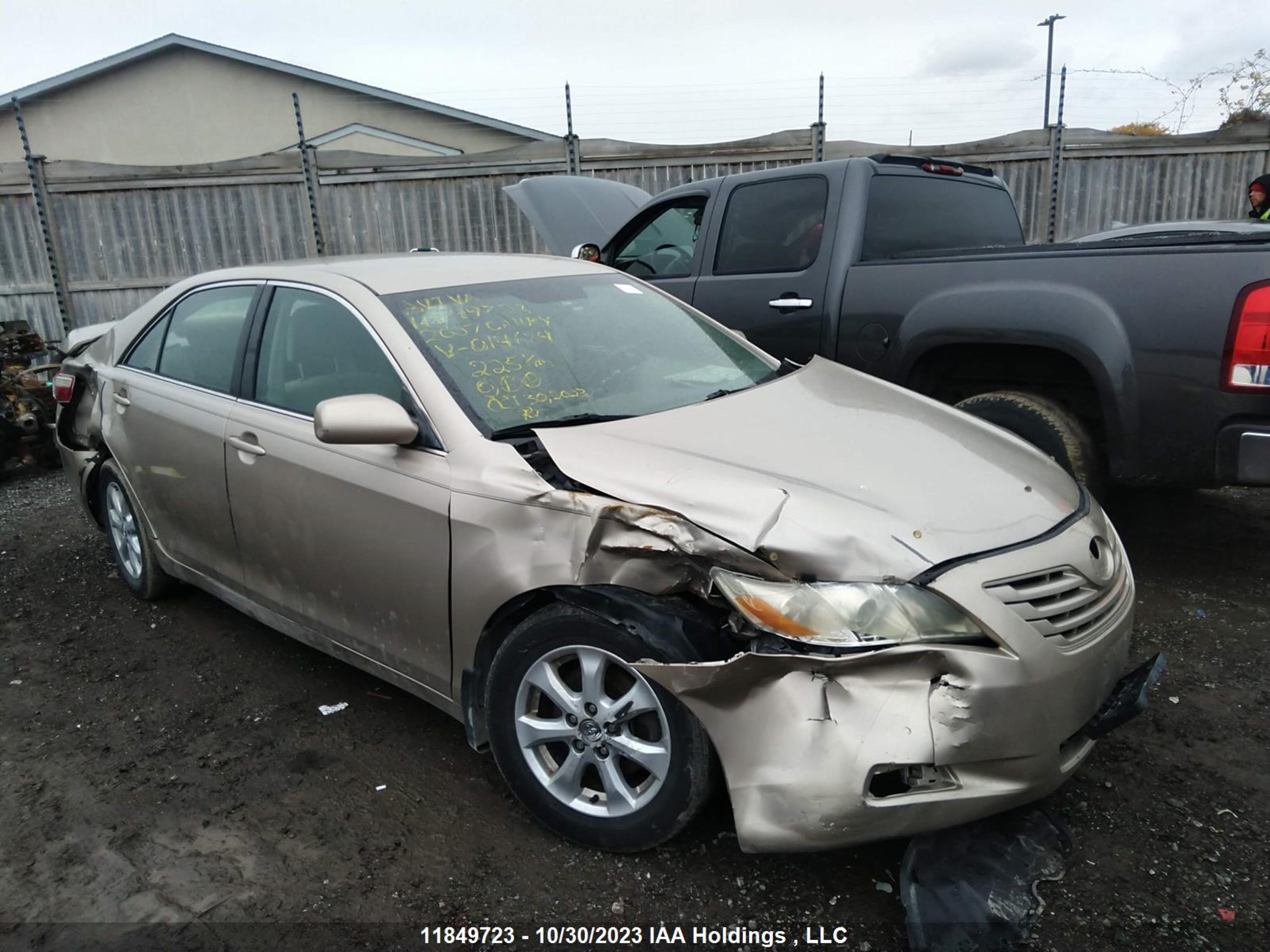 TOYOTA CAMRY 2007 4t1bk46k17u014684