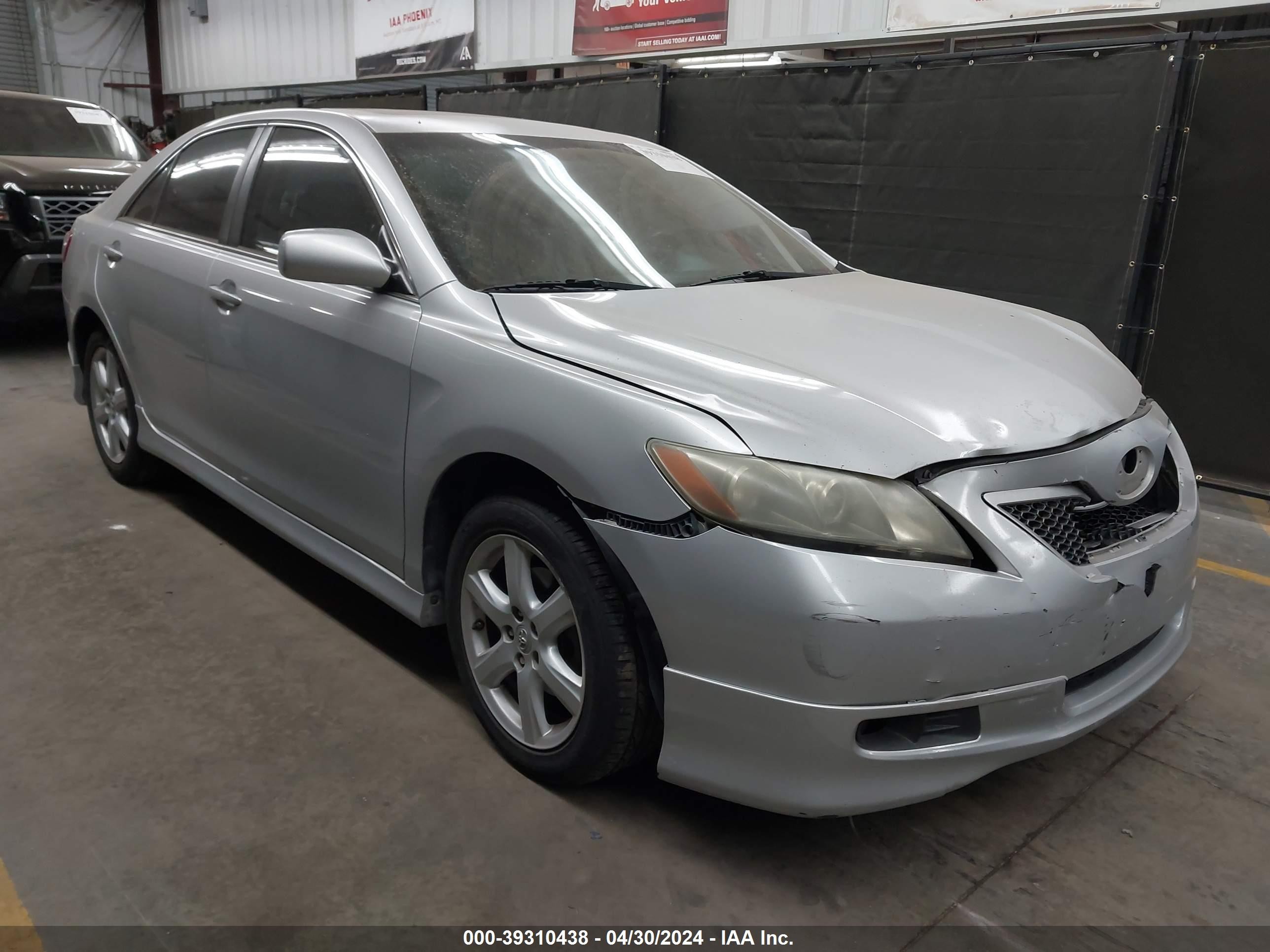 TOYOTA CAMRY 2007 4t1bk46k17u504820