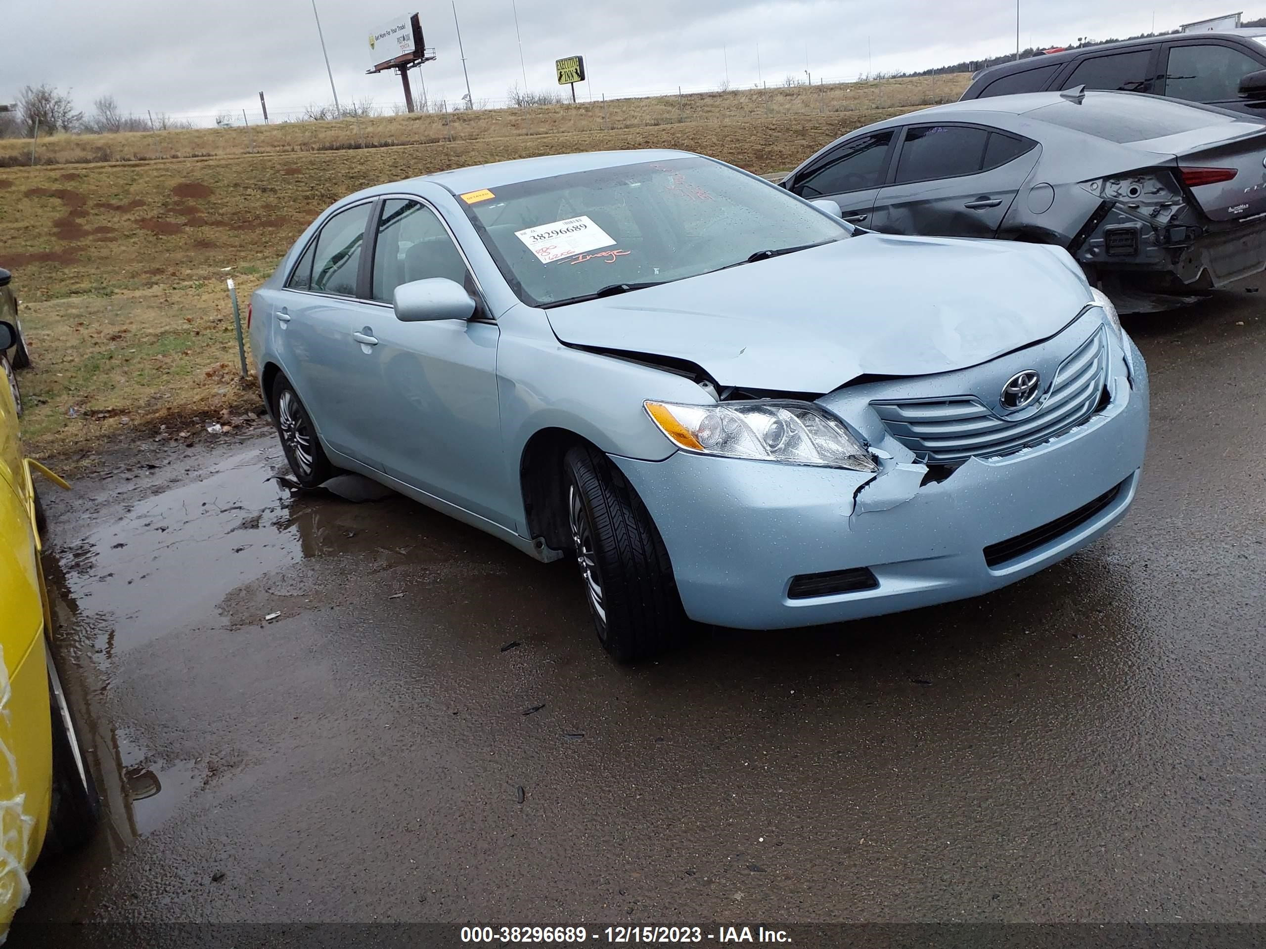 TOYOTA CAMRY 2007 4t1bk46k17u517437