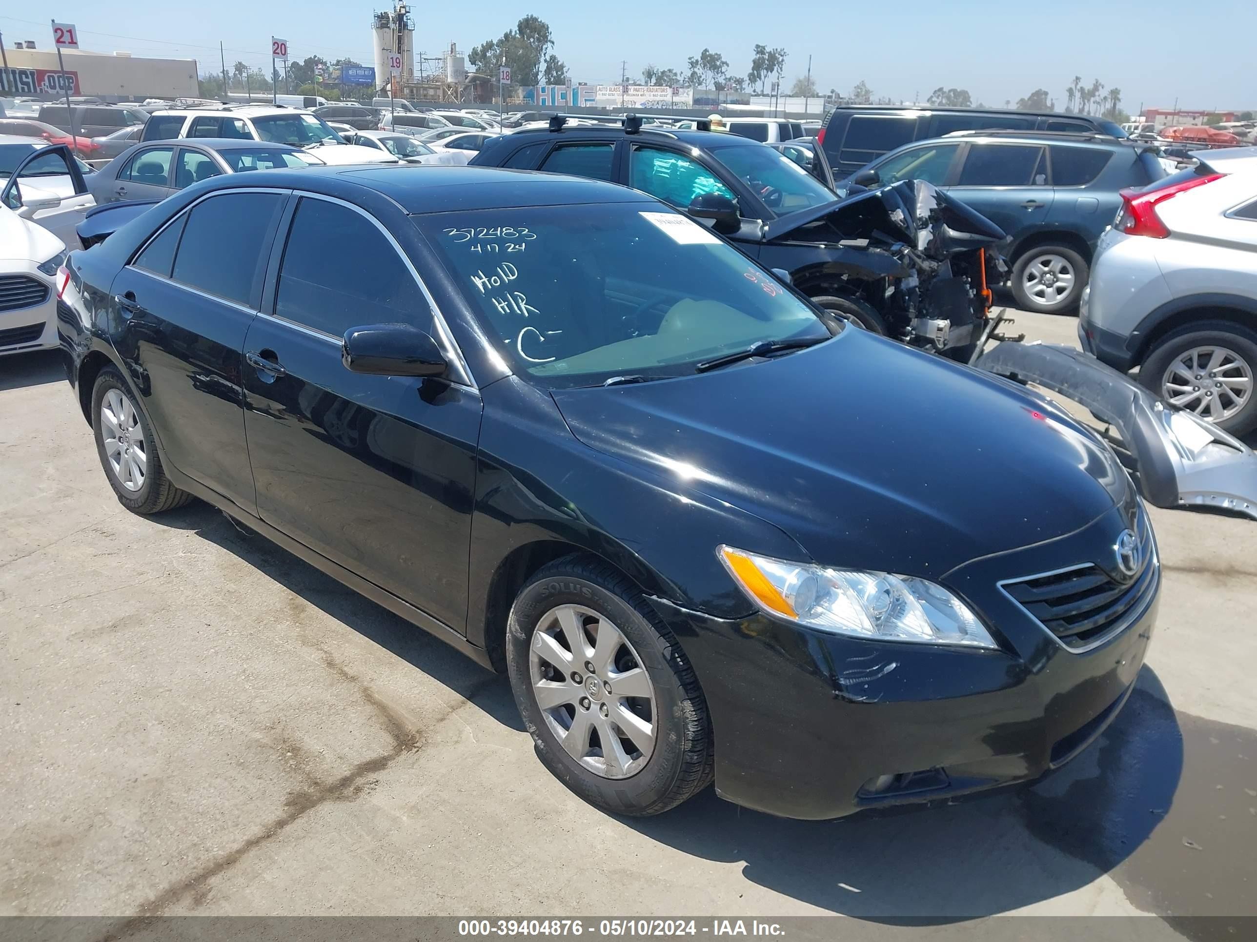 TOYOTA CAMRY 2007 4t1bk46k17u543505