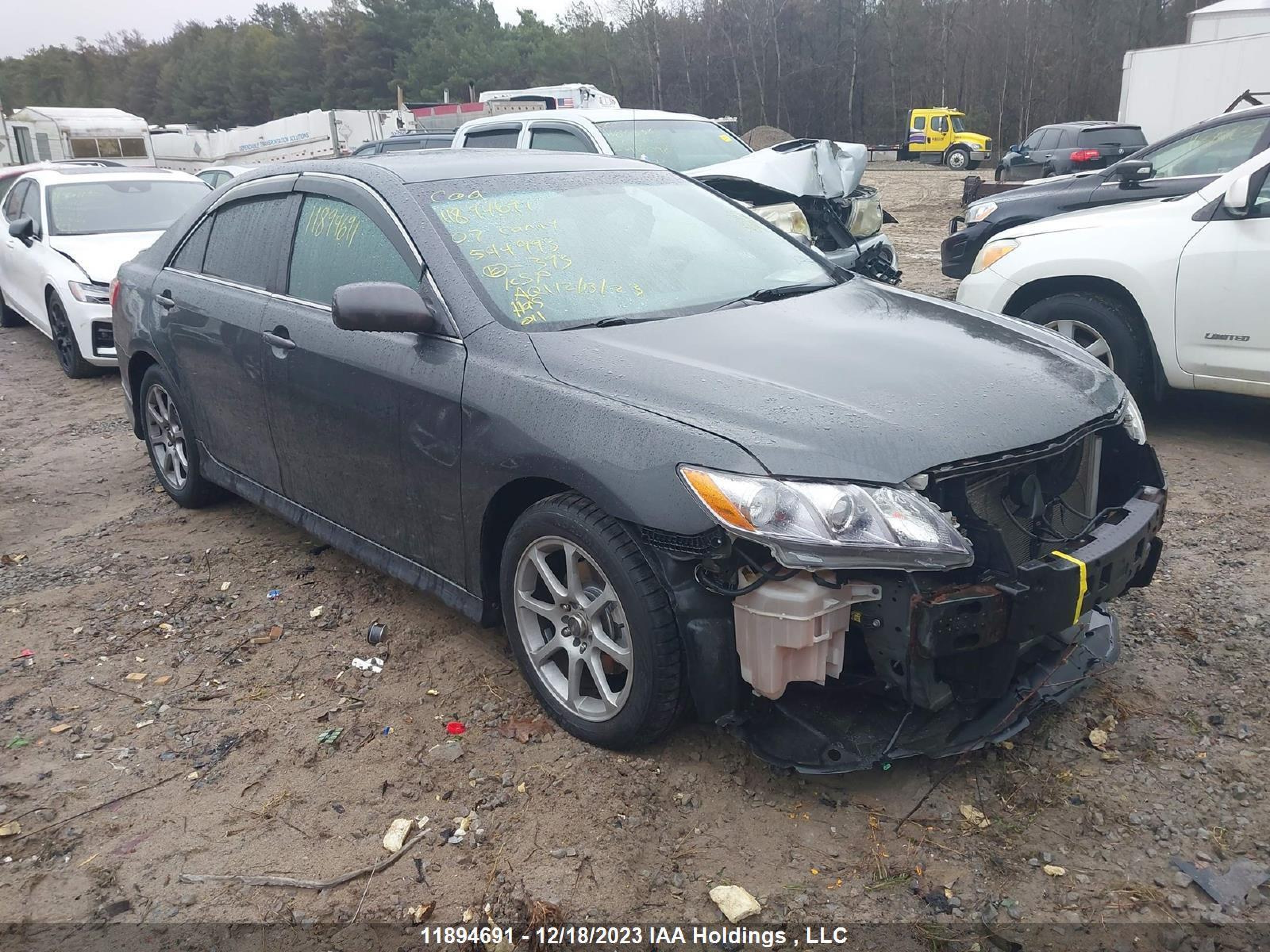 TOYOTA CAMRY 2007 4t1bk46k17u544993