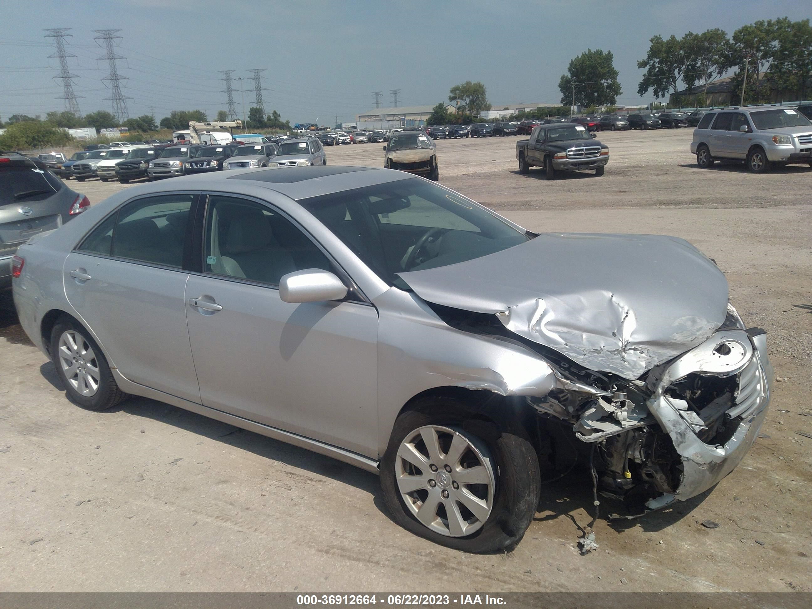 TOYOTA CAMRY 2008 4t1bk46k18u063921