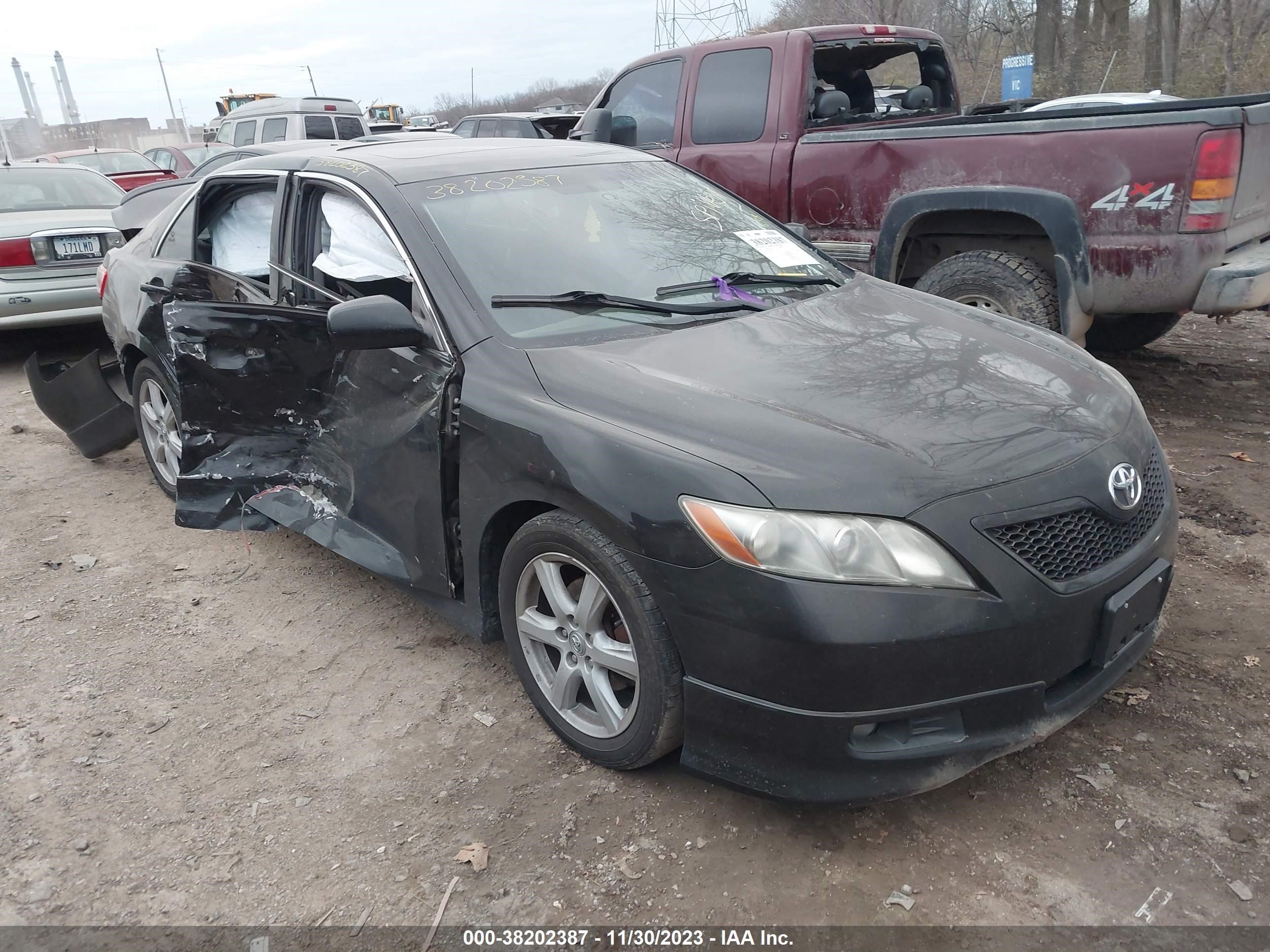 TOYOTA CAMRY 2008 4t1bk46k18u563707