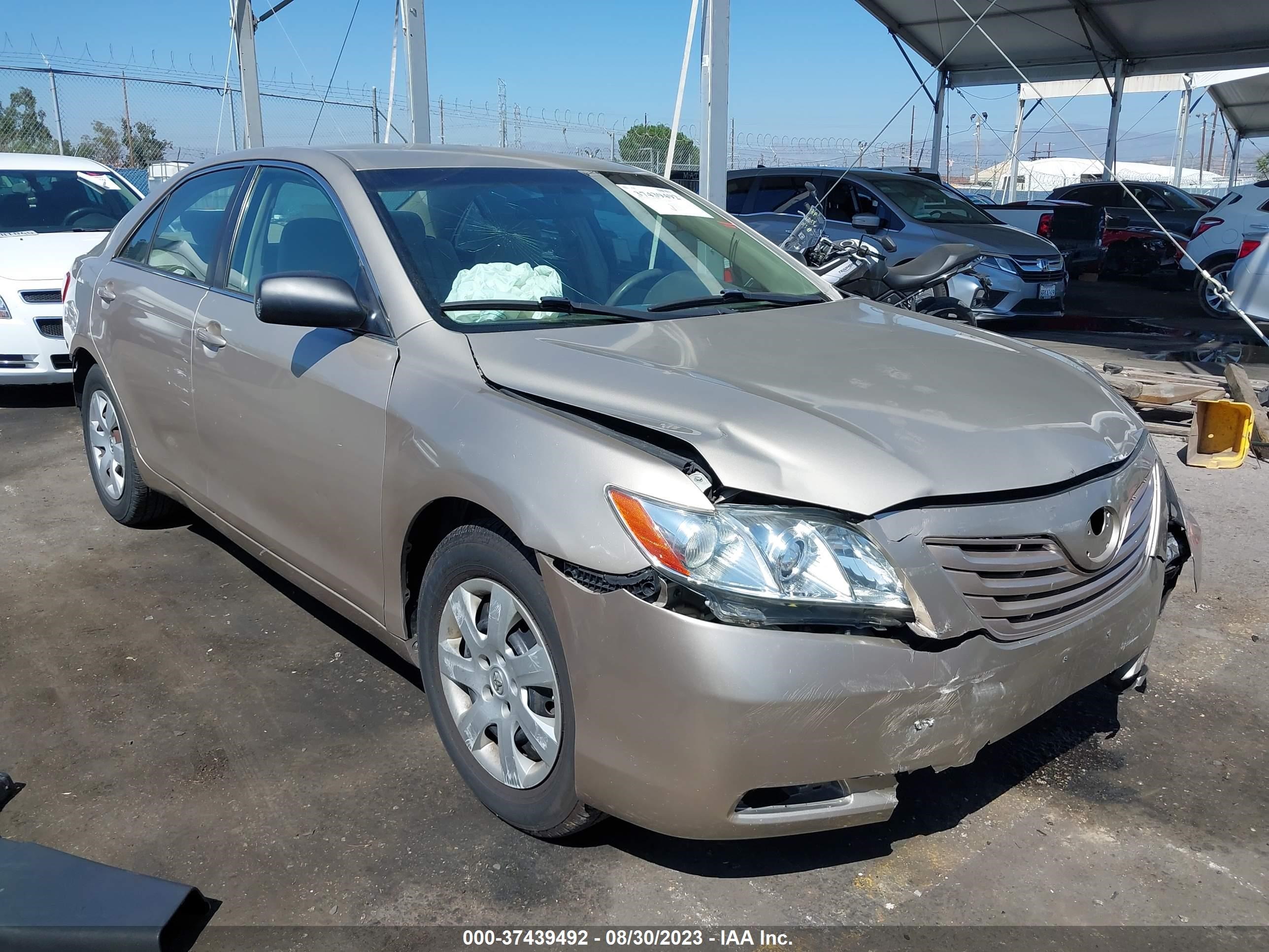 TOYOTA CAMRY 2008 4t1bk46k18u565666