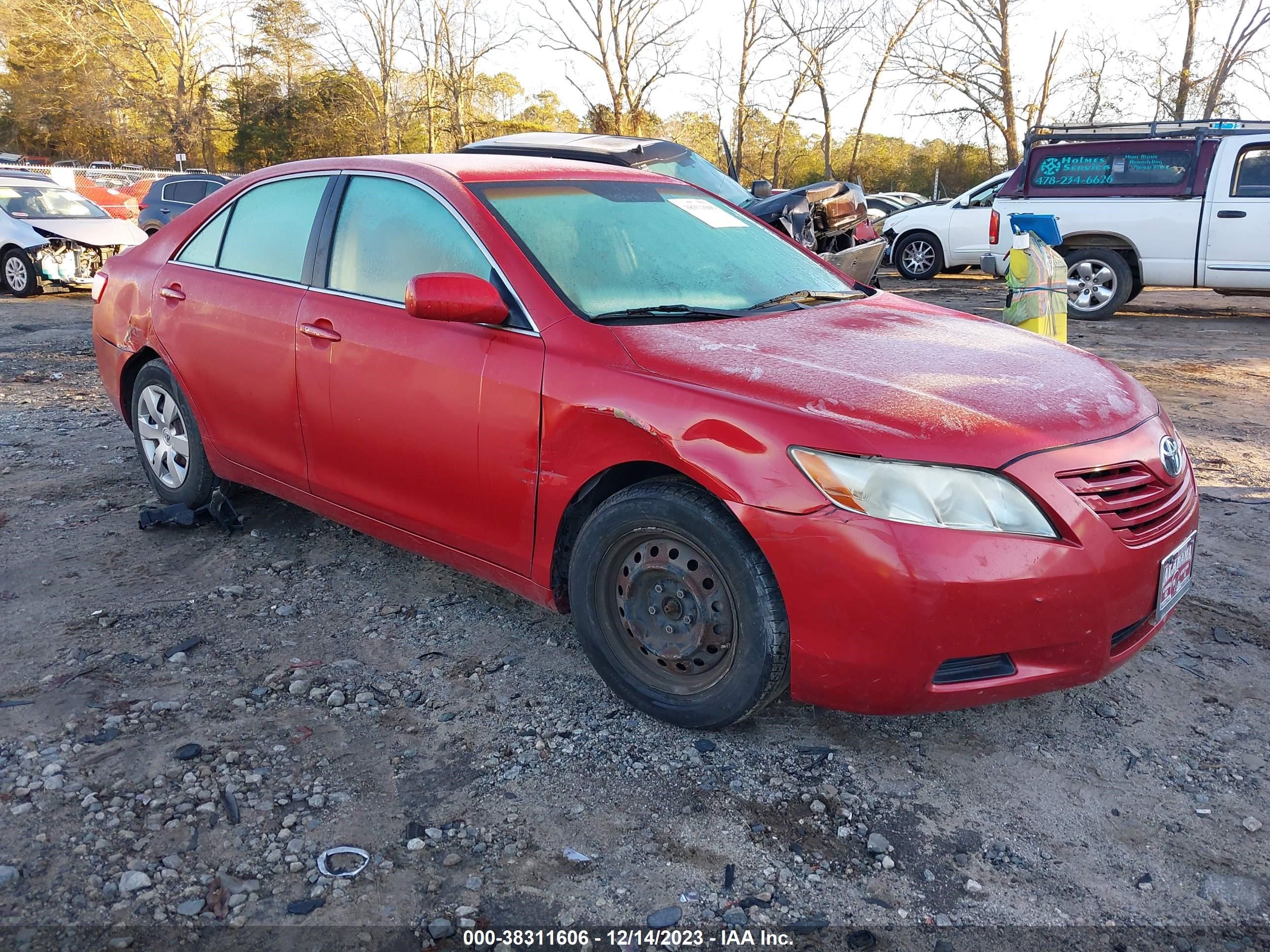 TOYOTA CAMRY 2007 4t1bk46k27u039089