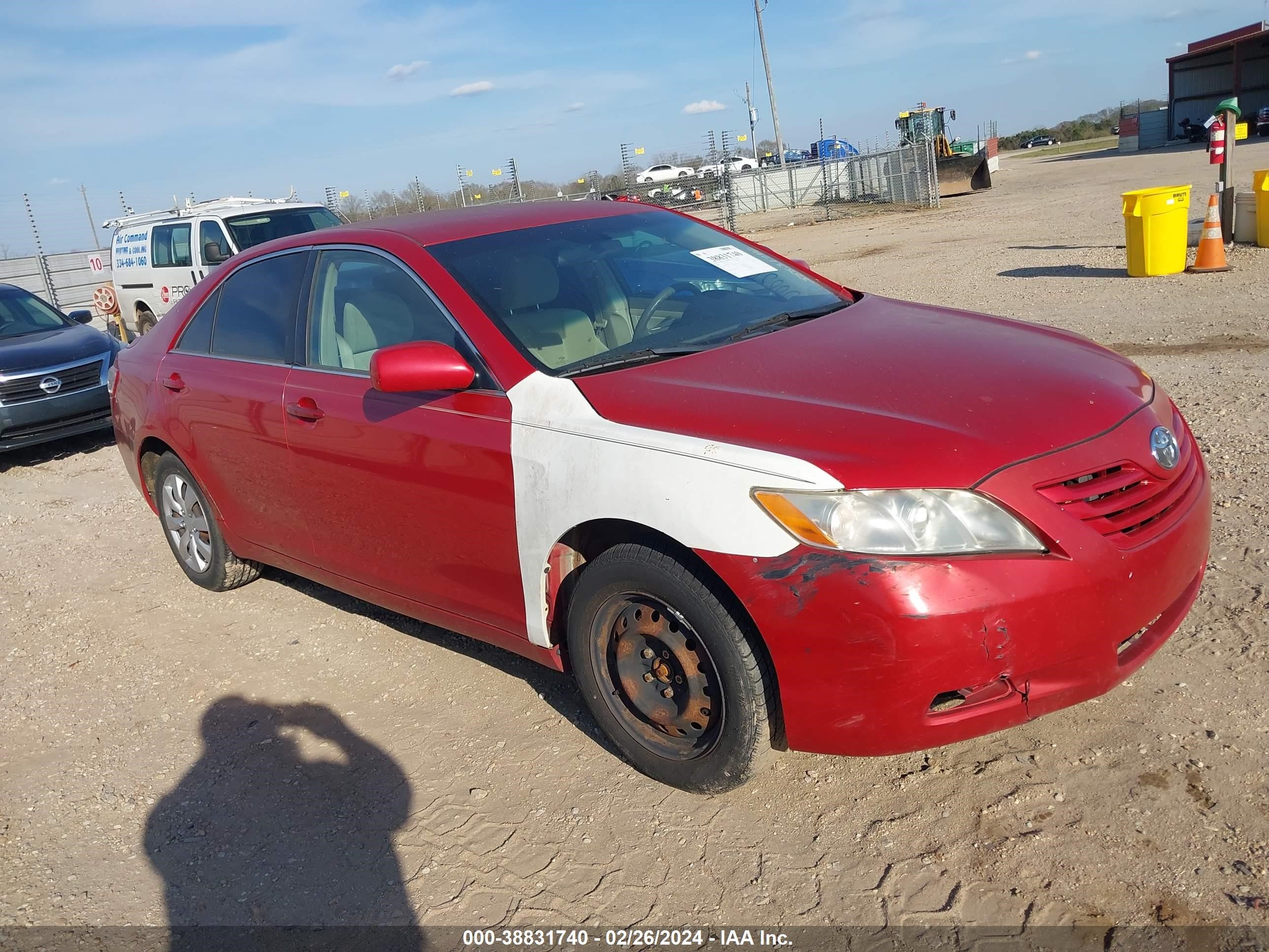 TOYOTA CAMRY 2007 4t1bk46k27u053722