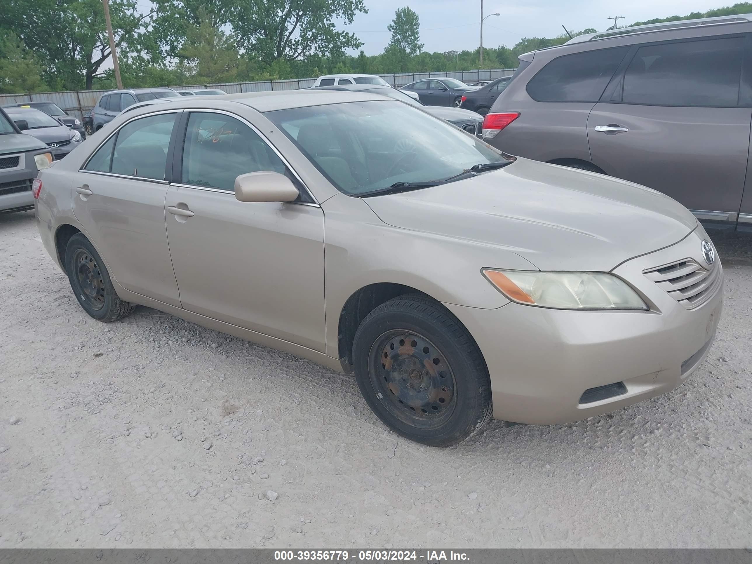 TOYOTA CAMRY 2007 4t1bk46k27u507533