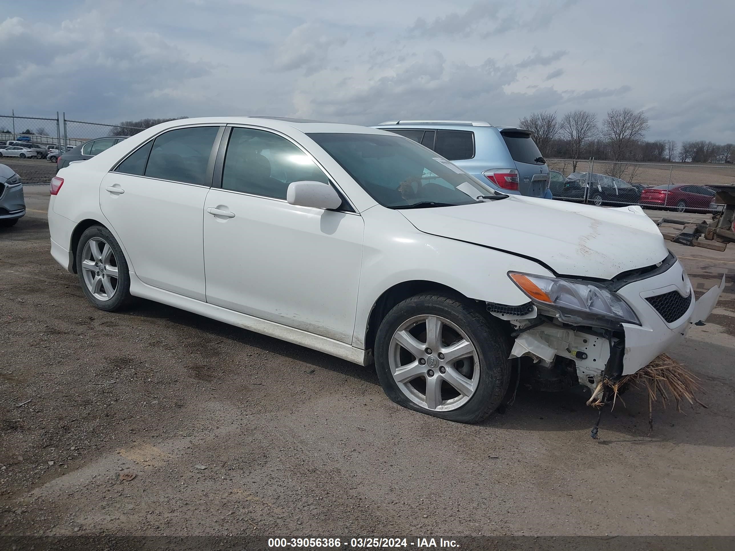 TOYOTA CAMRY 2007 4t1bk46k27u524929