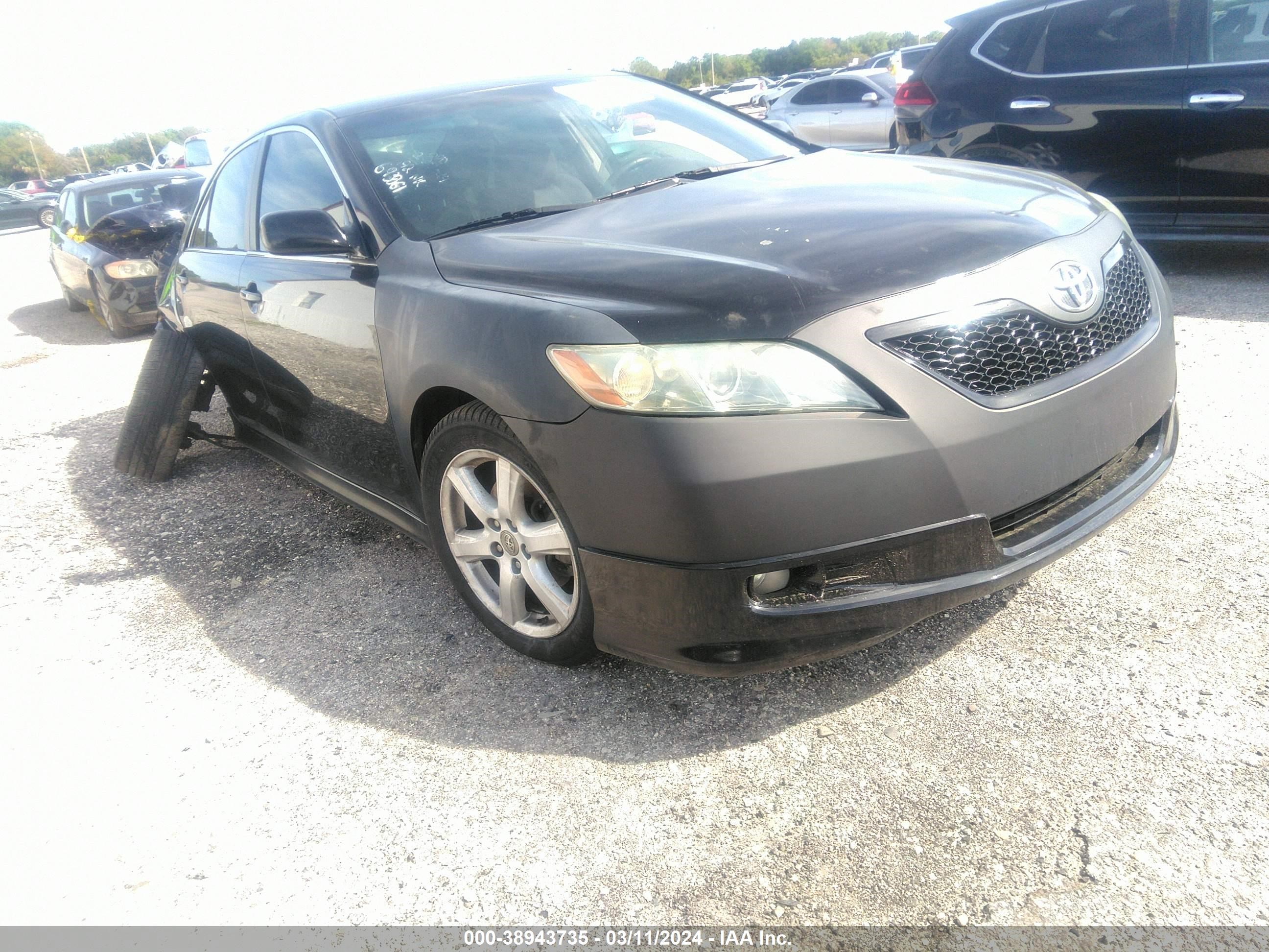 TOYOTA CAMRY 2007 4t1bk46k27u533114