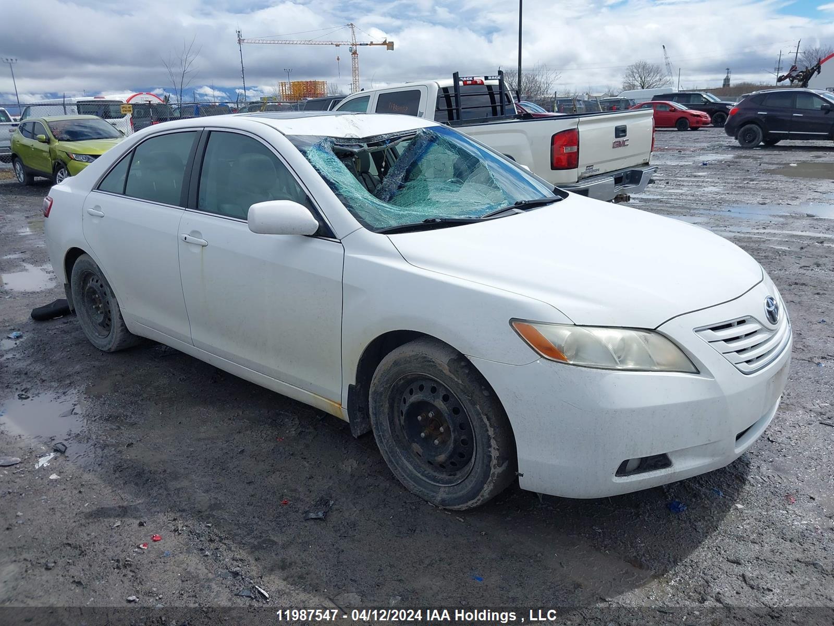 TOYOTA CAMRY 2007 4t1bk46k27u548499