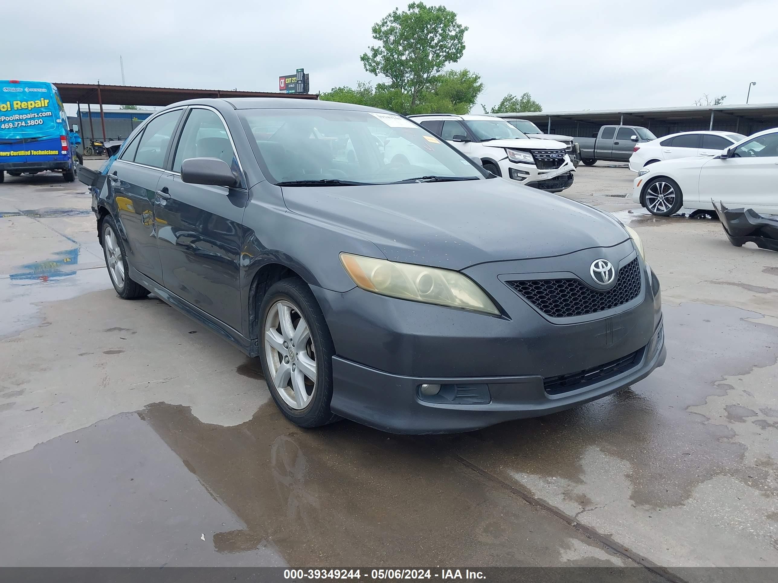 TOYOTA CAMRY 2008 4t1bk46k28u065290