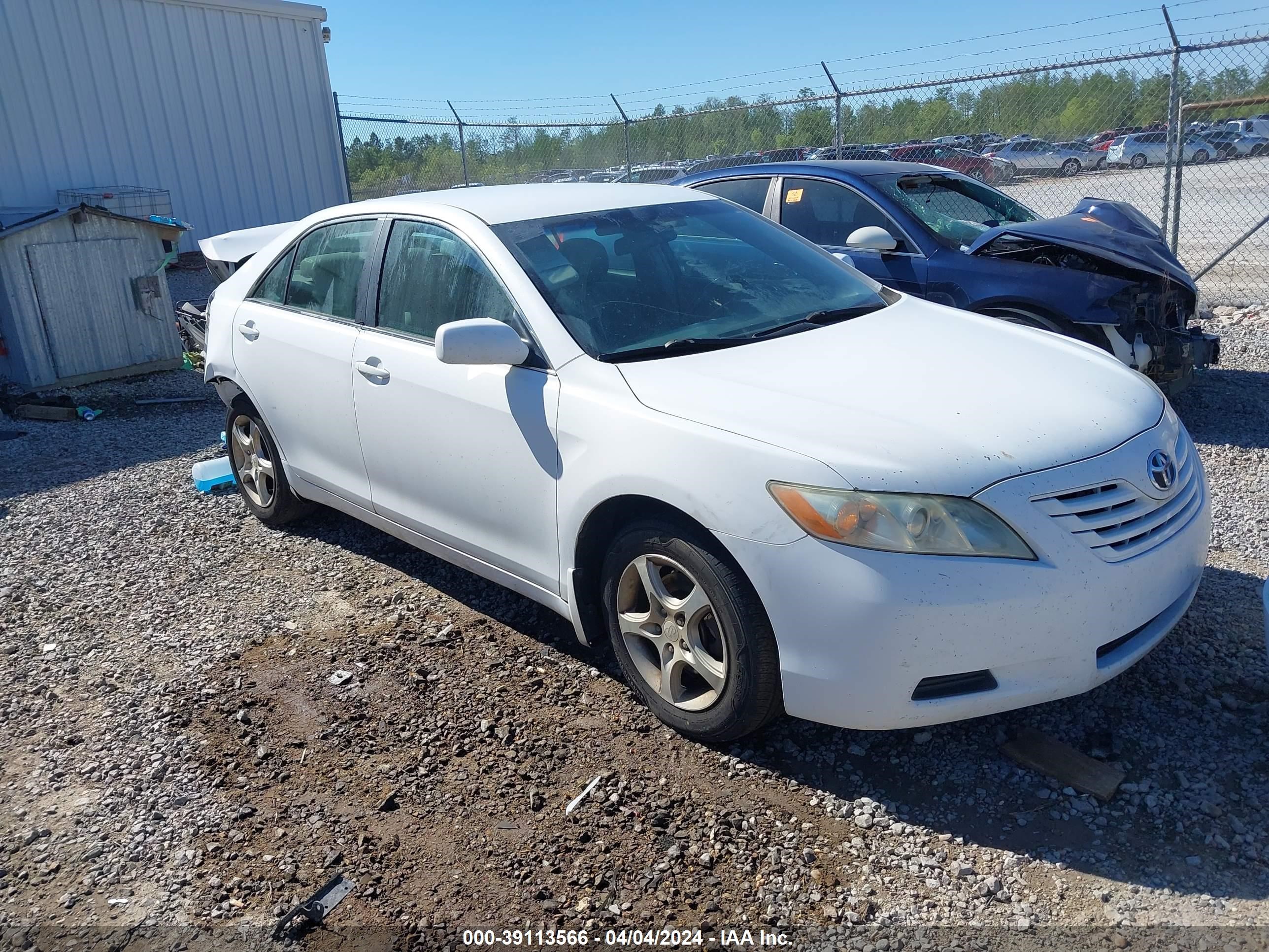 TOYOTA CAMRY 2007 4t1bk46k37u542324