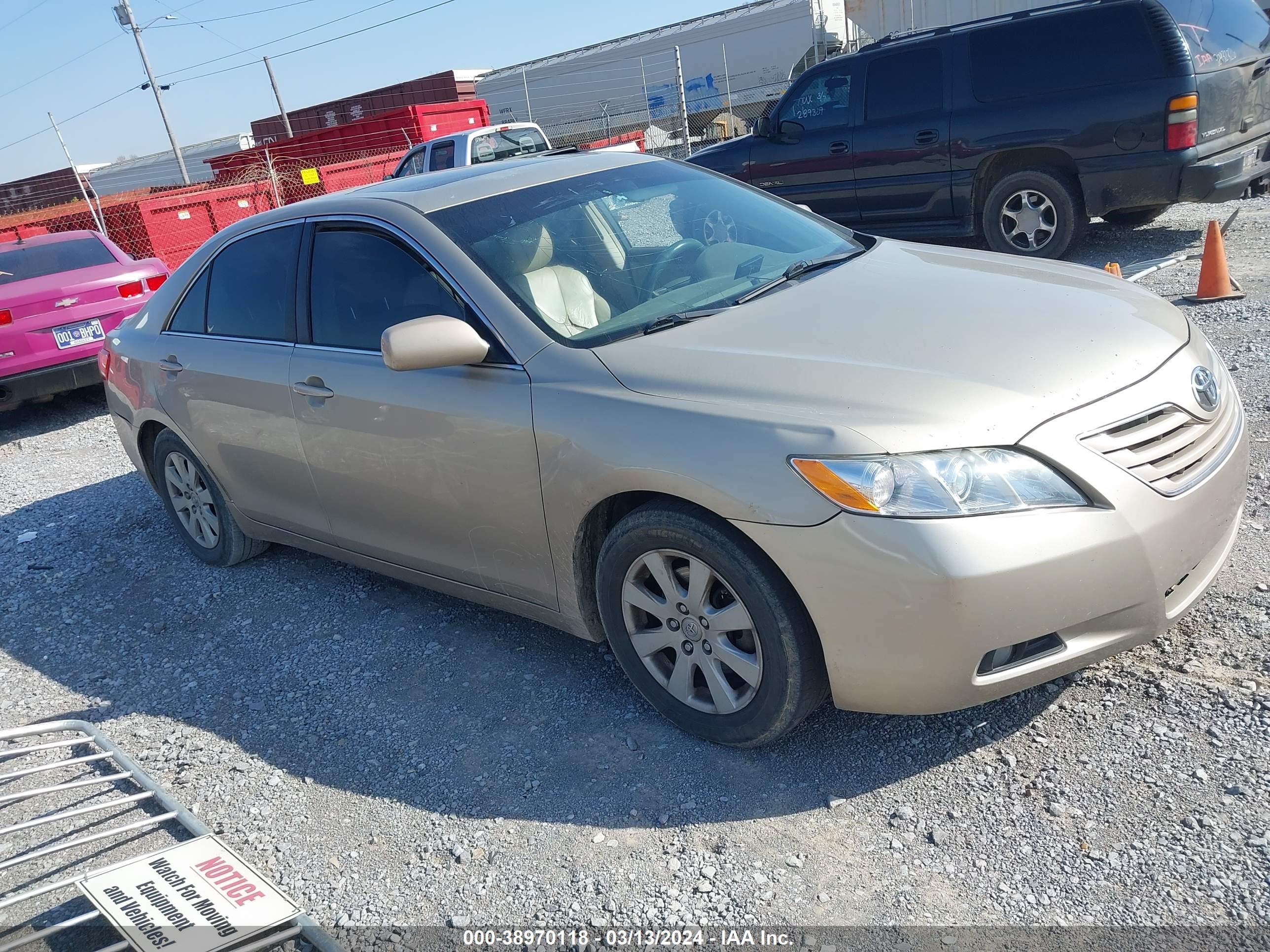 TOYOTA CAMRY 2008 4t1bk46k38u574580