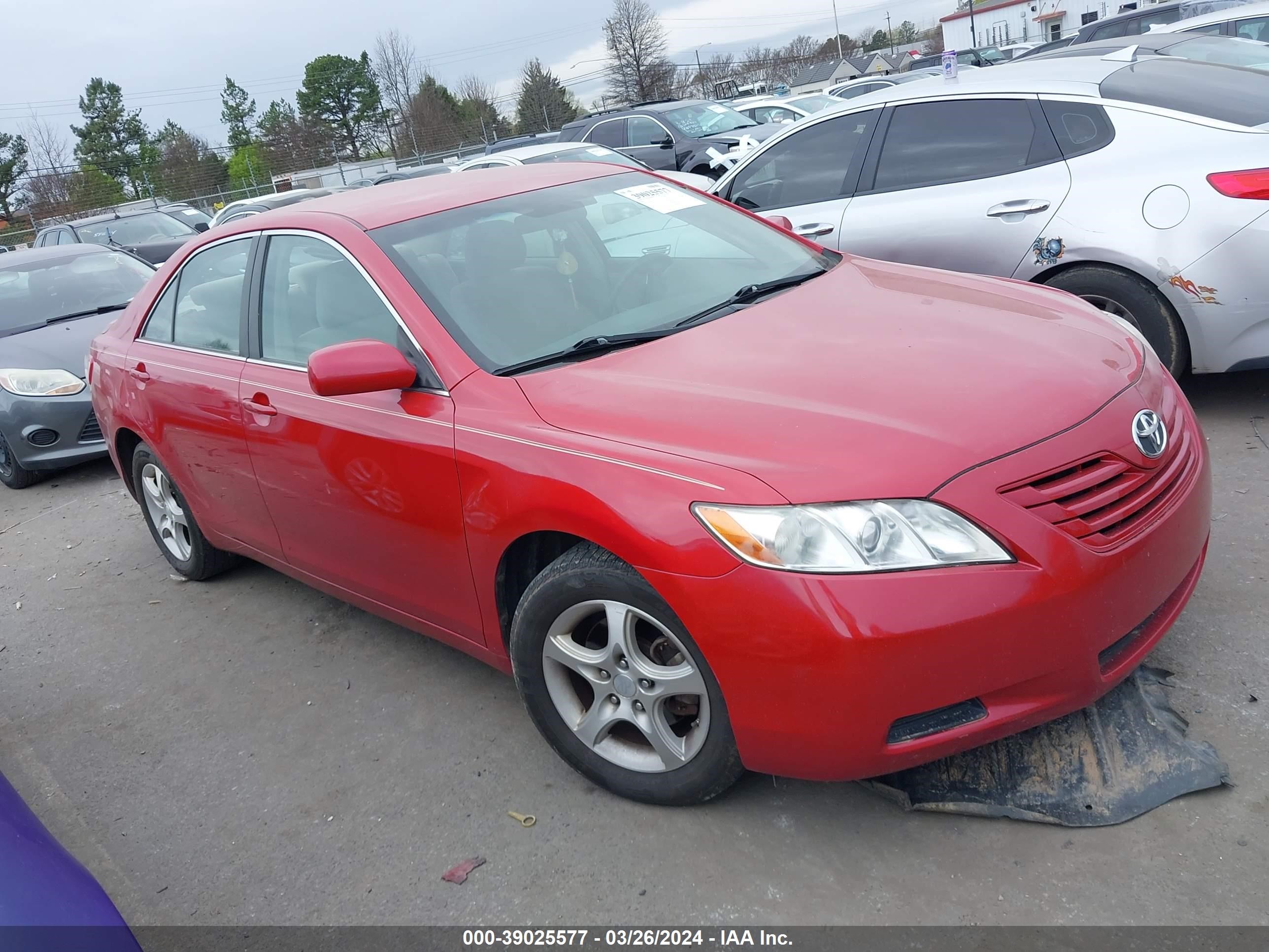 TOYOTA CAMRY 2008 4t1bk46k48u055652