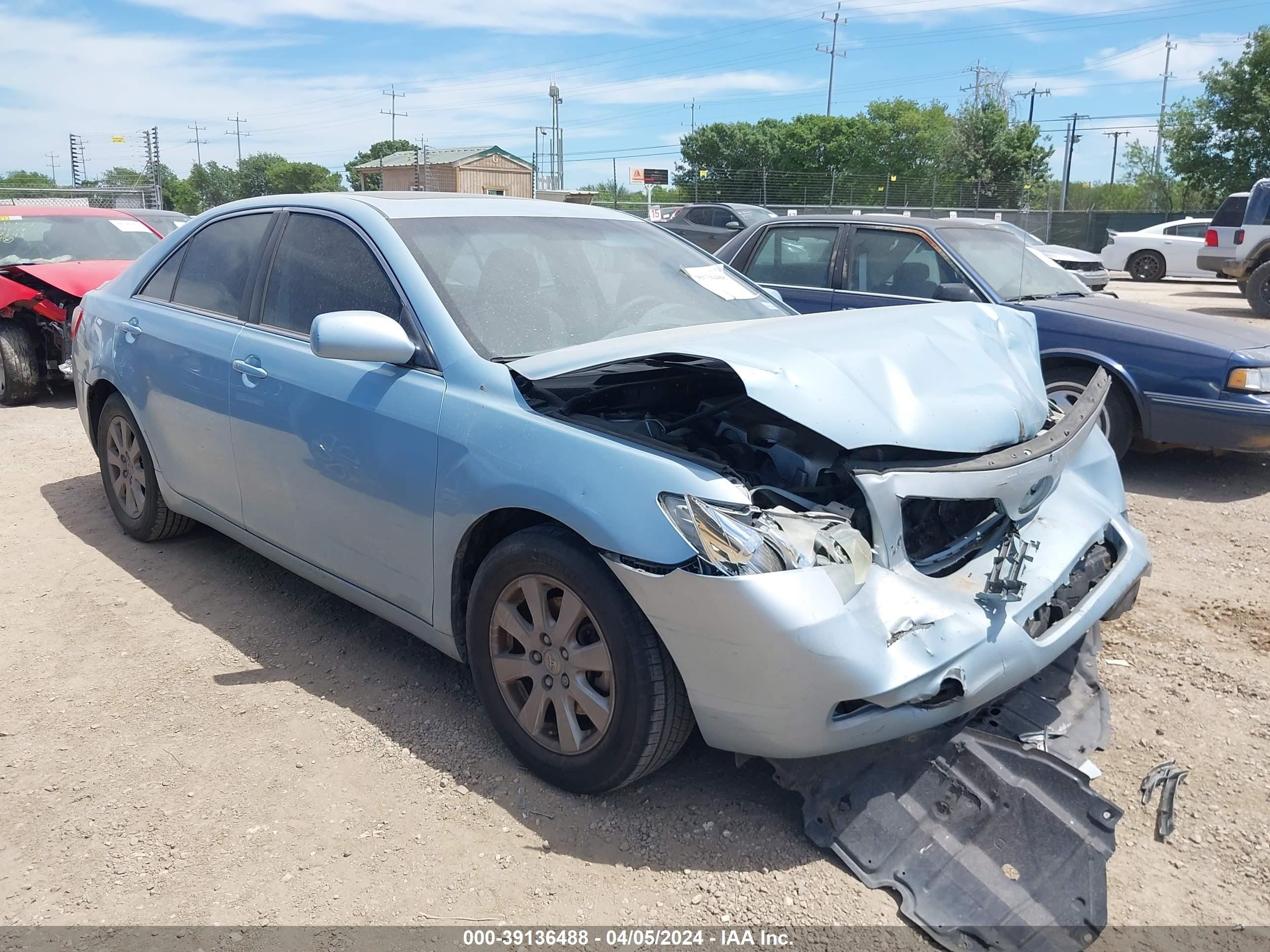 TOYOTA CAMRY 2008 4t1bk46k48u564222