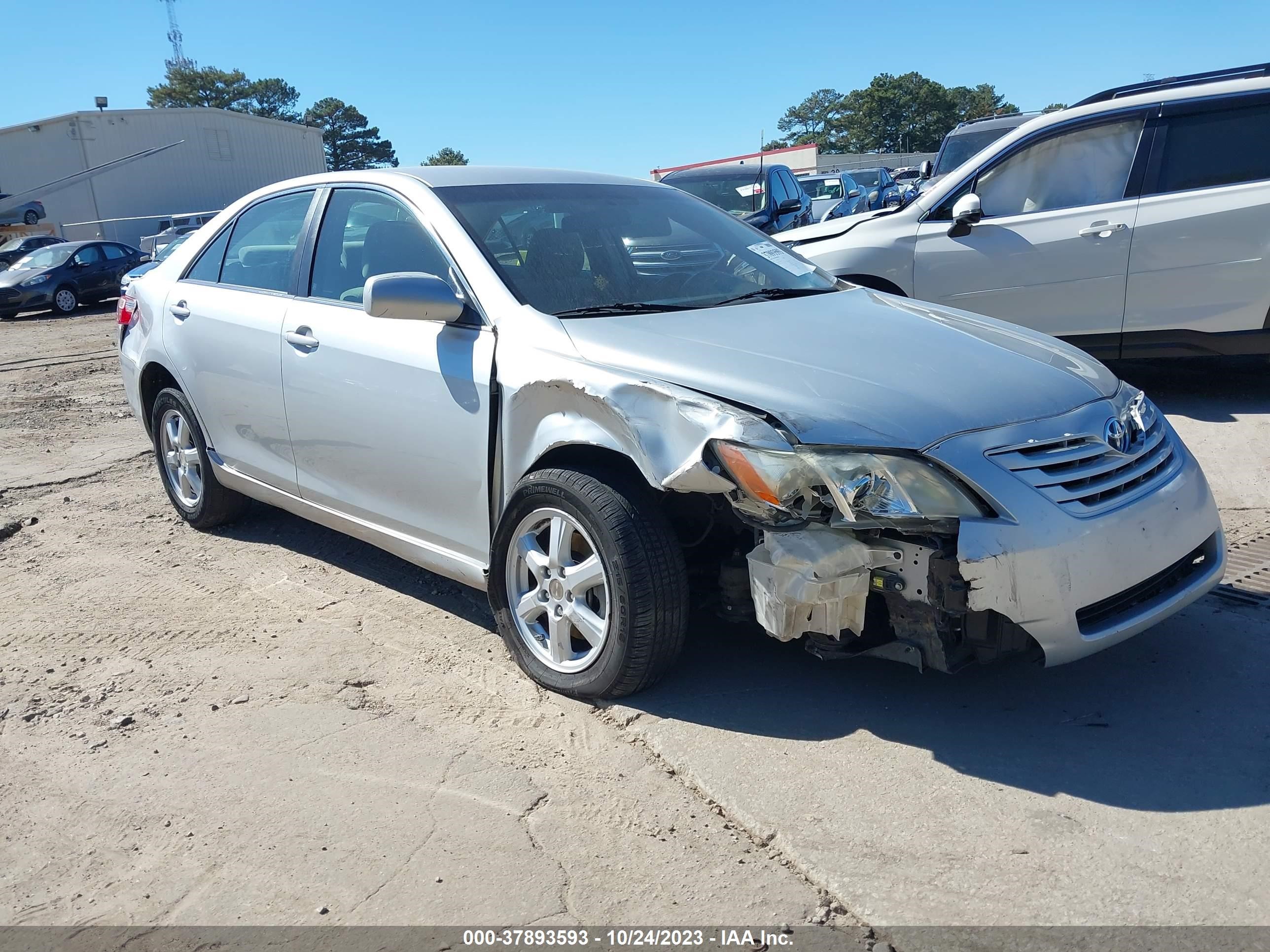 TOYOTA CAMRY 2007 4t1bk46k57u039409