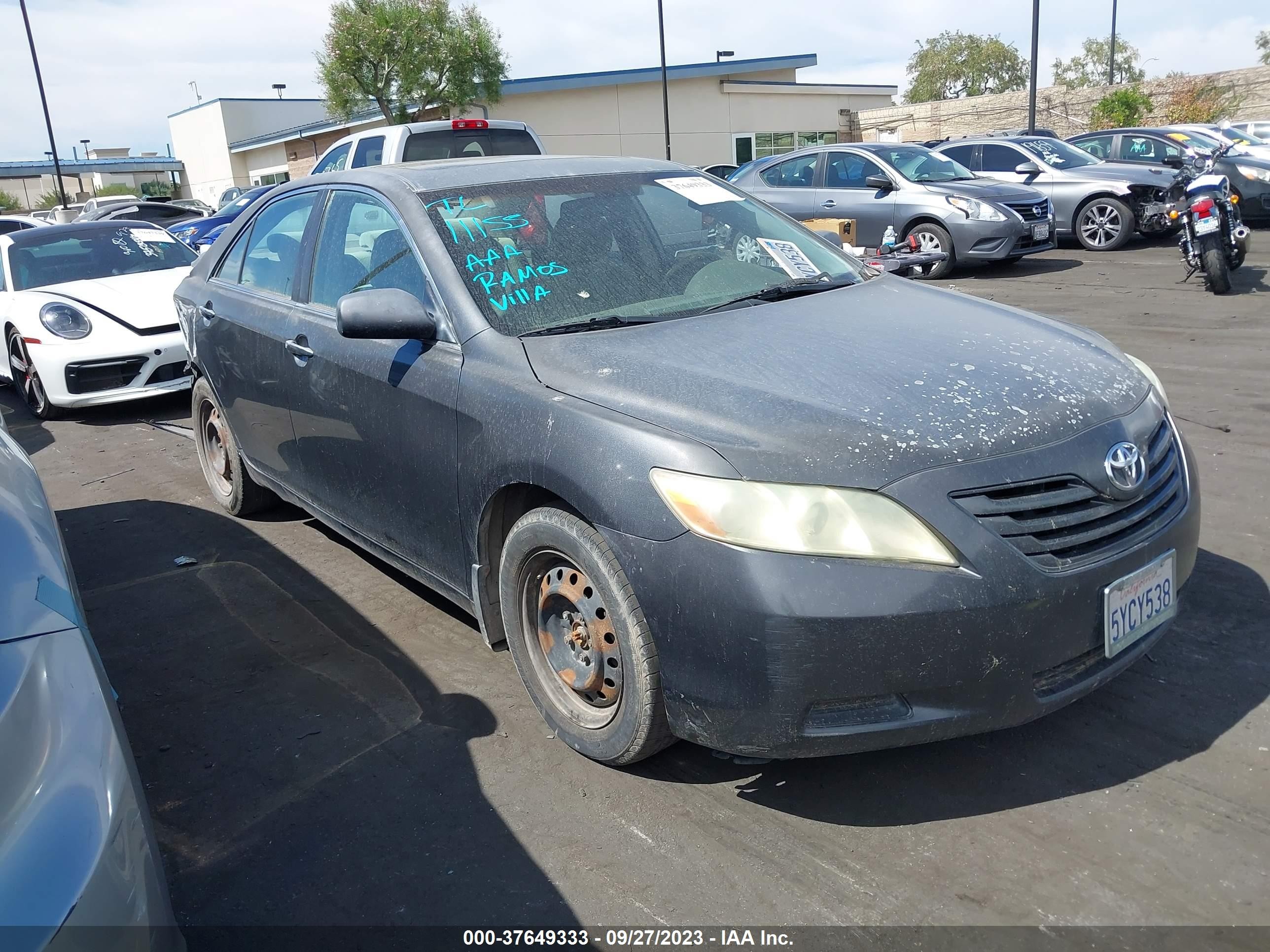 TOYOTA CAMRY 2007 4t1bk46k57u531227