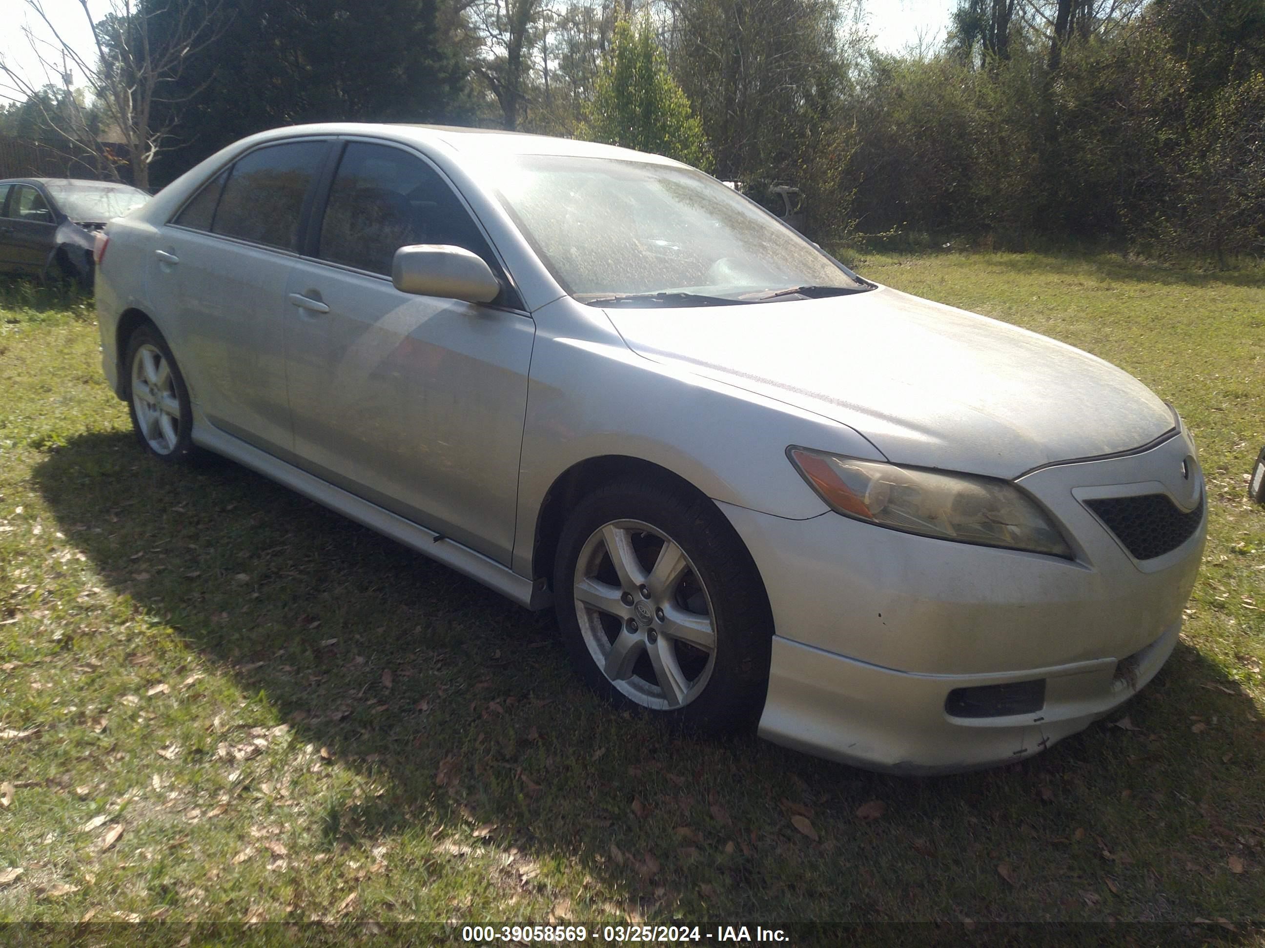 TOYOTA CAMRY 2007 4t1bk46k67u014504