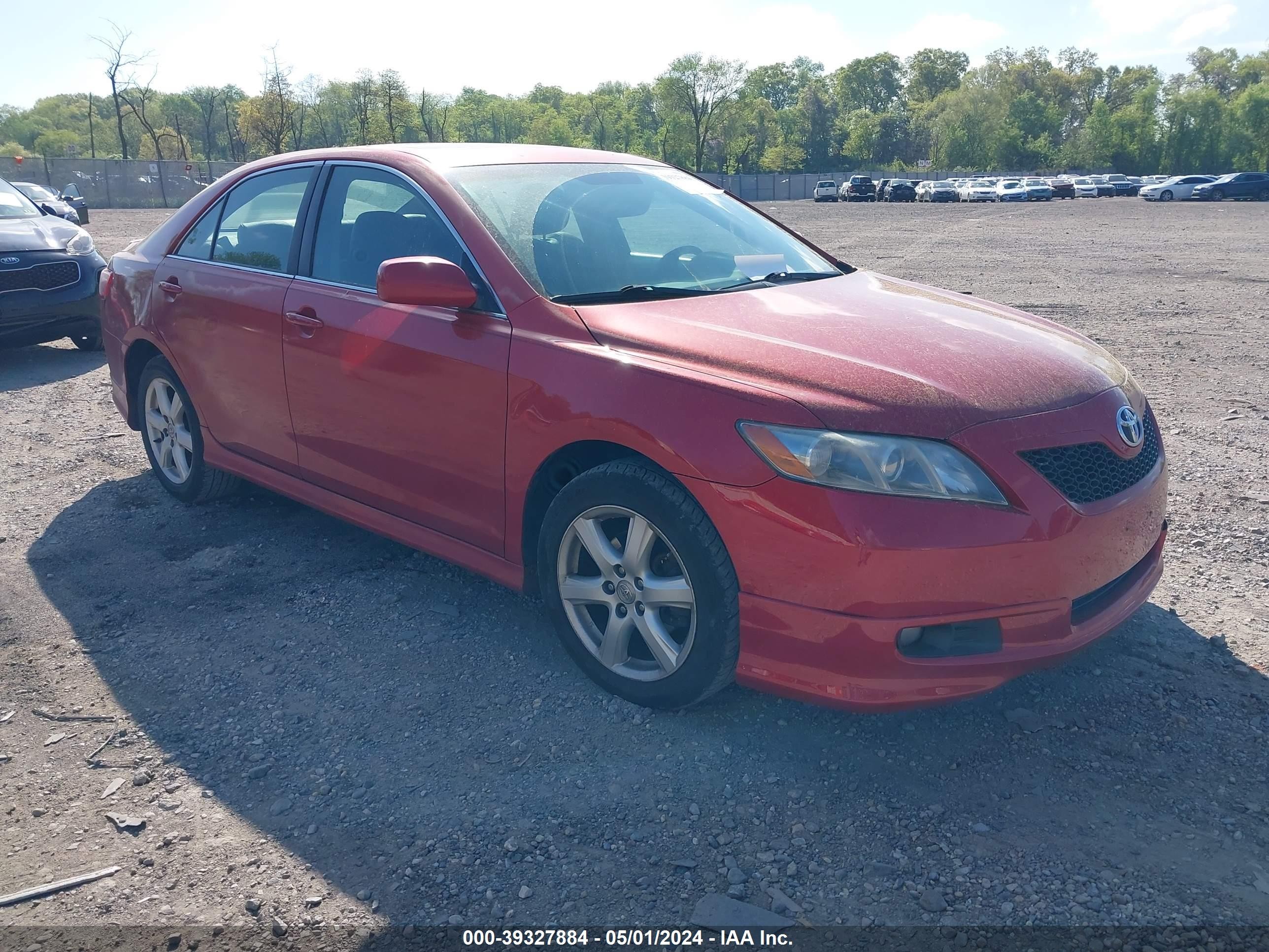 TOYOTA CAMRY 2007 4t1bk46k67u016043