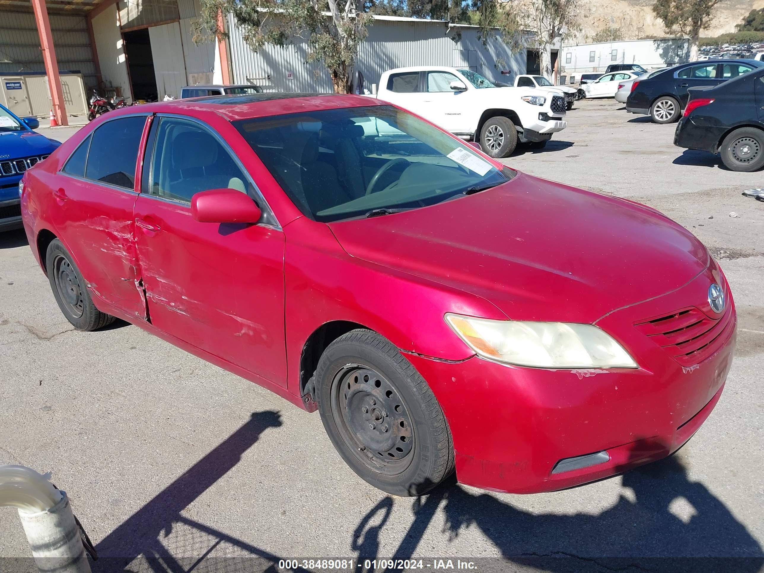 TOYOTA CAMRY 2007 4t1bk46k67u016530